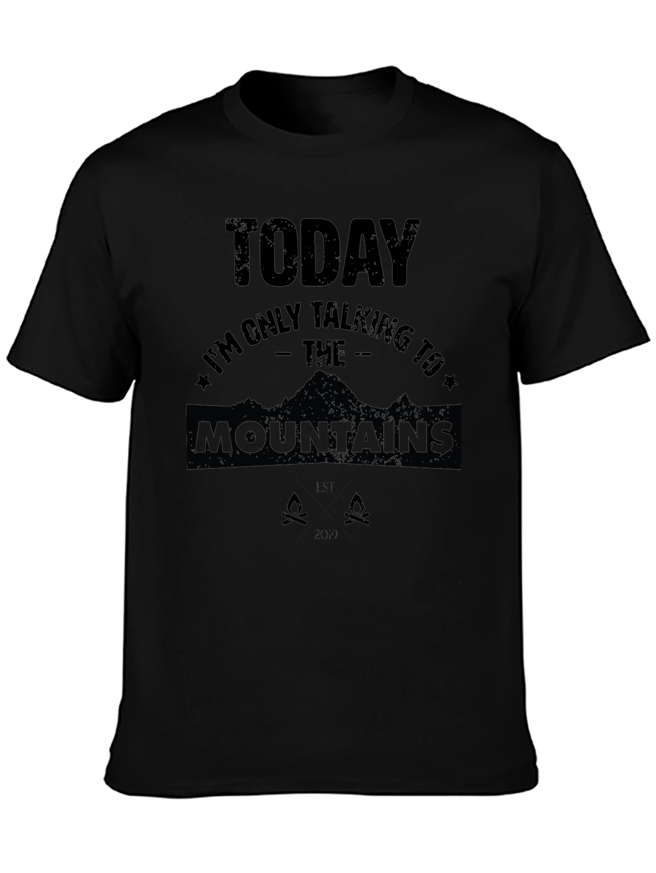 Today Mountains Graphic Tee - Adventure Ready!
