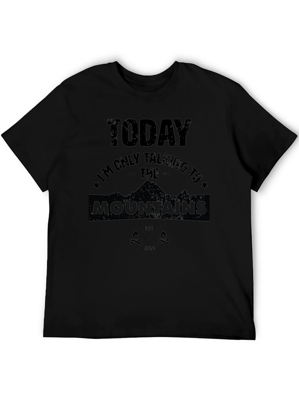 Today Mountains Graphic Tee - Adventure Ready!