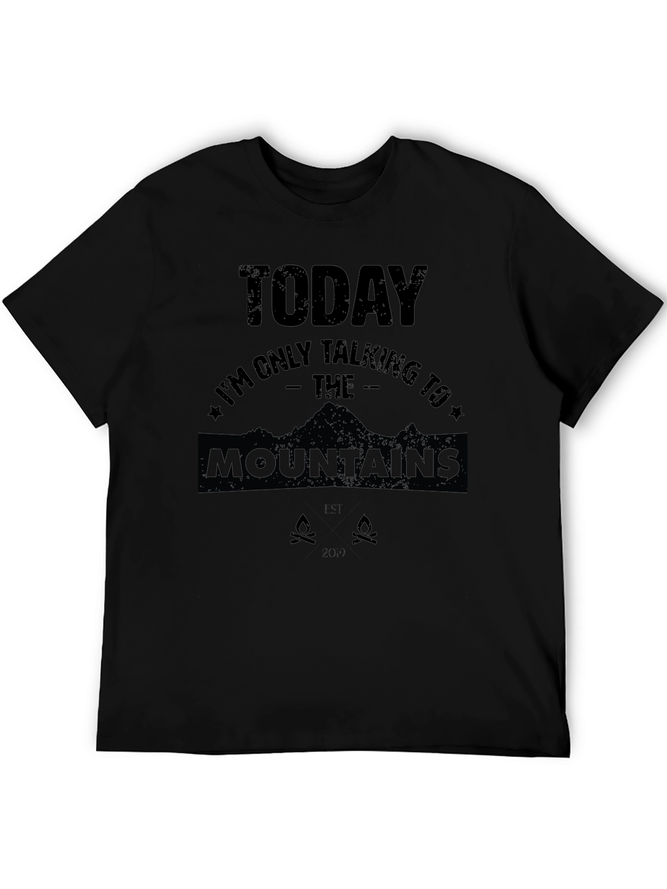 Today Mountains Graphic Tee - Adventure Ready!