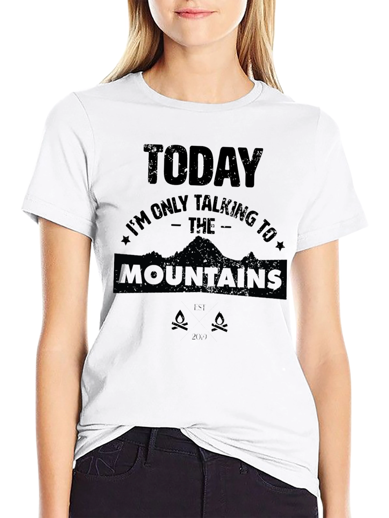 Today Mountains Graphic Tee - Adventure Ready!