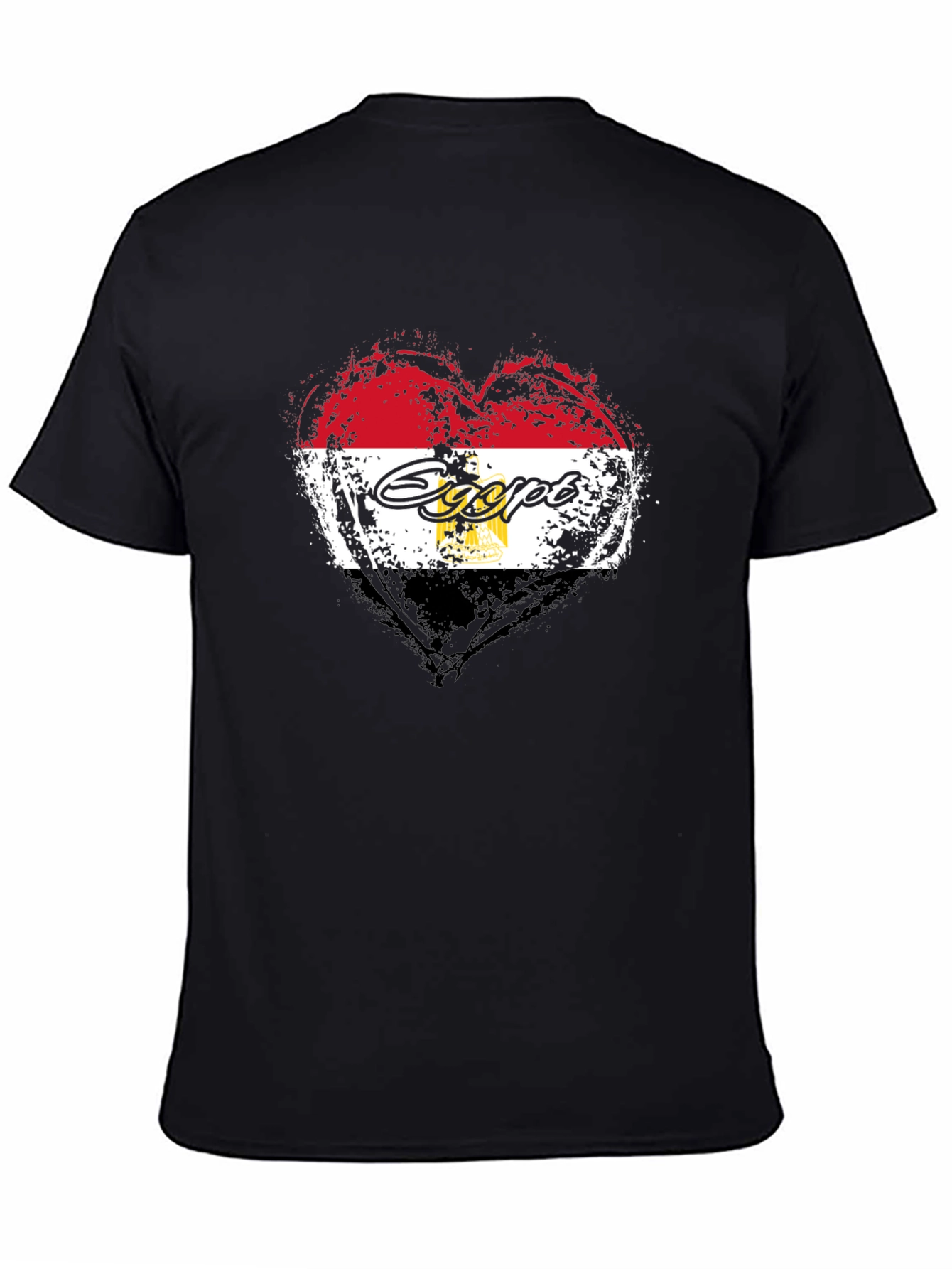 Egypt Flag Heart T-Shirt