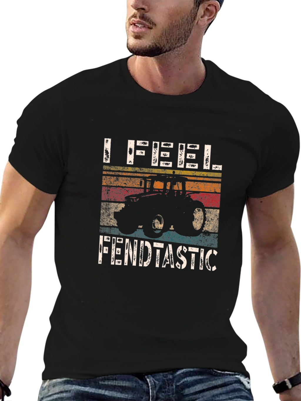 I Feel Fendtastic Tractor Graphic Tee
