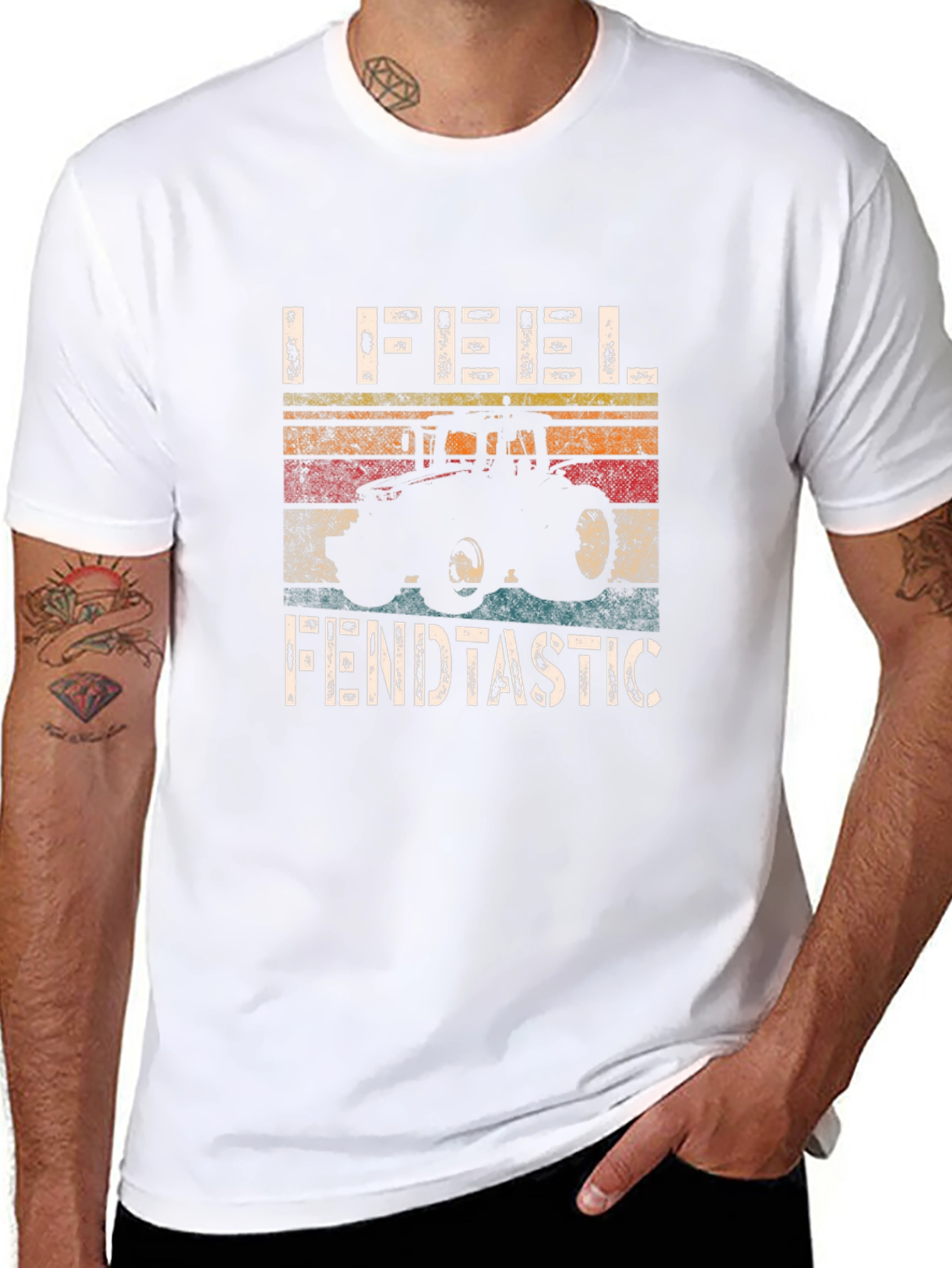 I Feel Fendtastic Tractor Graphic Tee