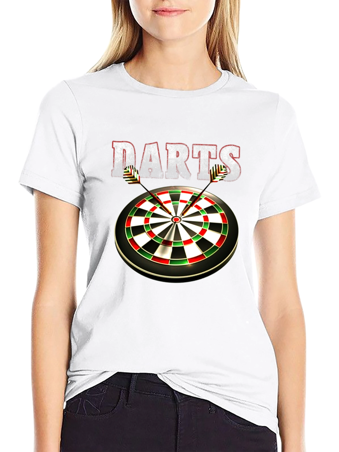 Darts T-Shirt: Bullseye Design Classic Fit