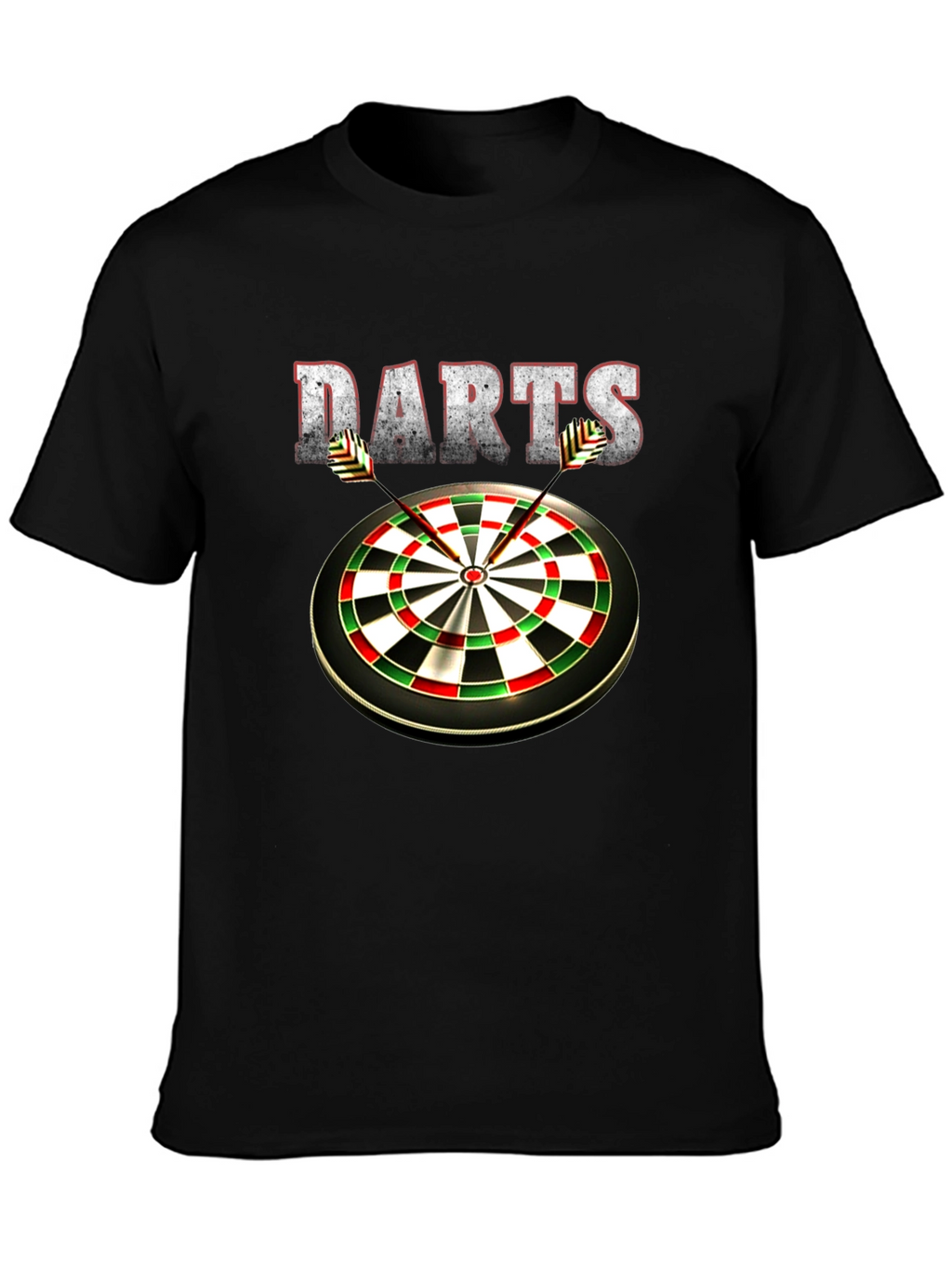 Darts T-Shirt: Bullseye Design Classic Fit