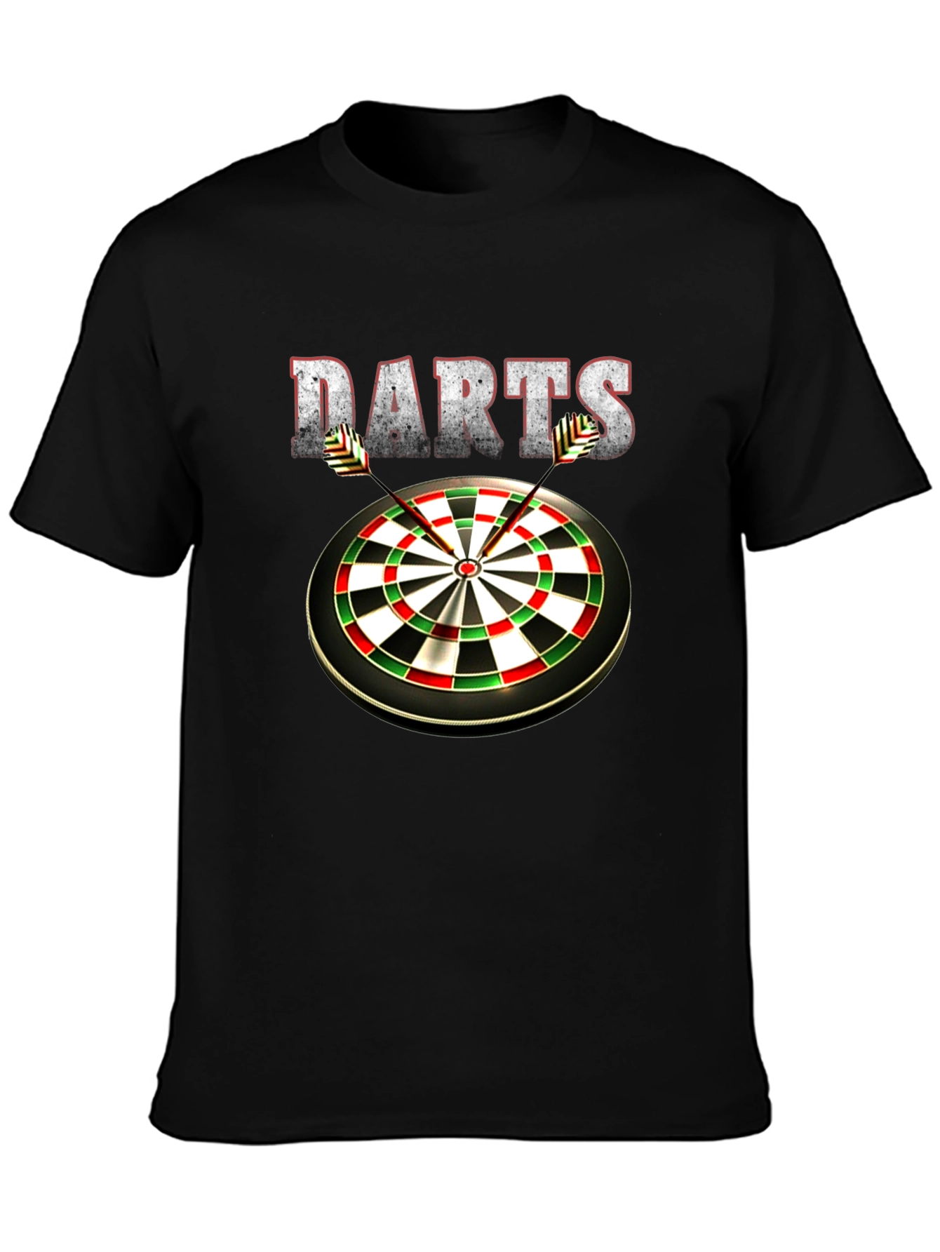 Darts T-Shirt: Bullseye Design Classic Fit