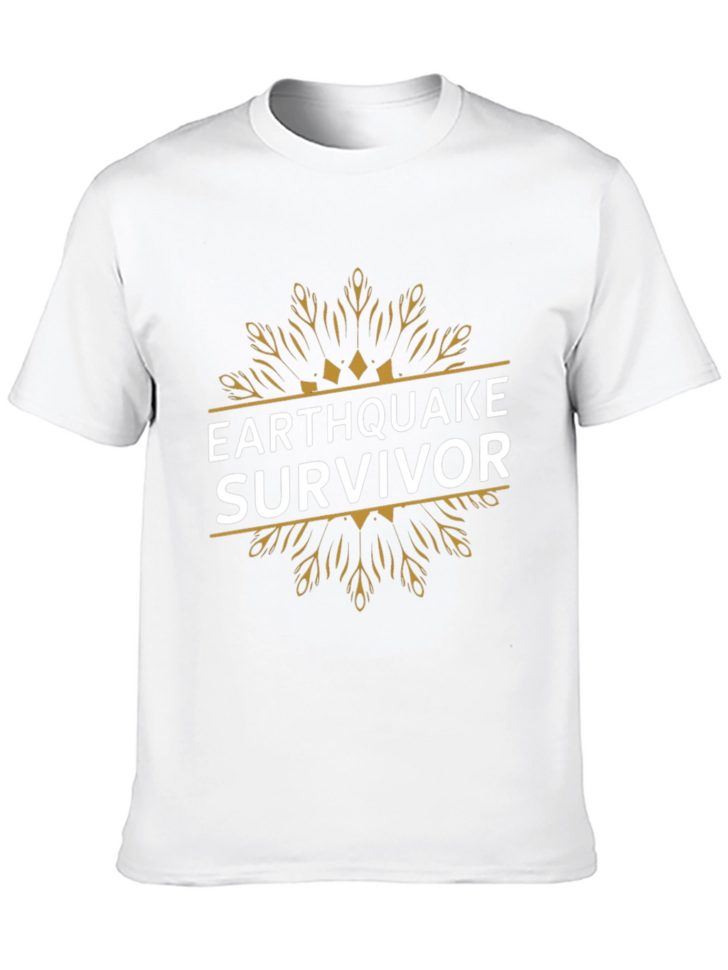 Earthquake Survivor Graphic T-Shirt - Black