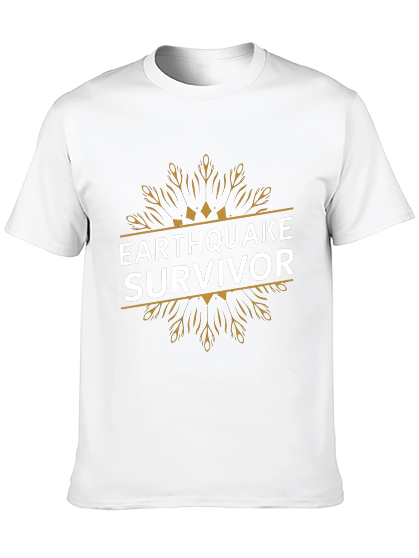Earthquake Survivor Graphic T-Shirt - Black
