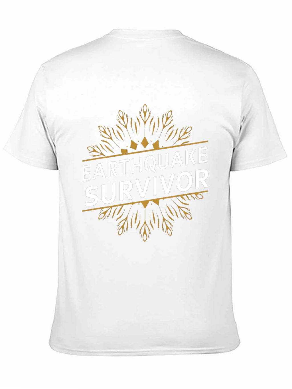 Earthquake Survivor Graphic T-Shirt - Black