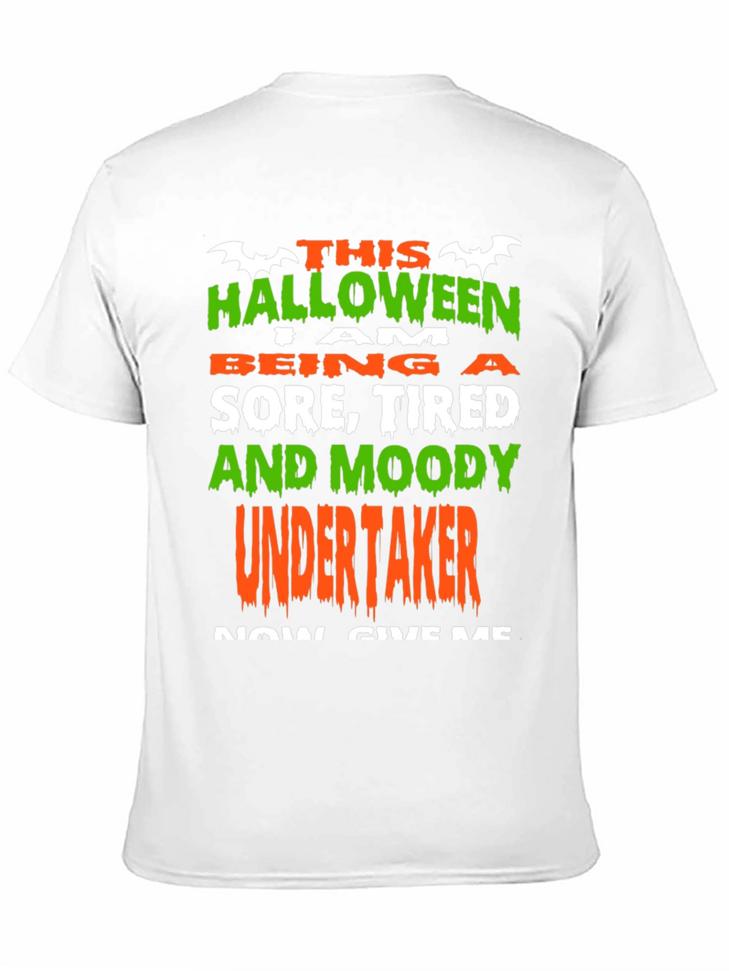 Halloween Sore Tired & Moody Undertaker T-Shirt
