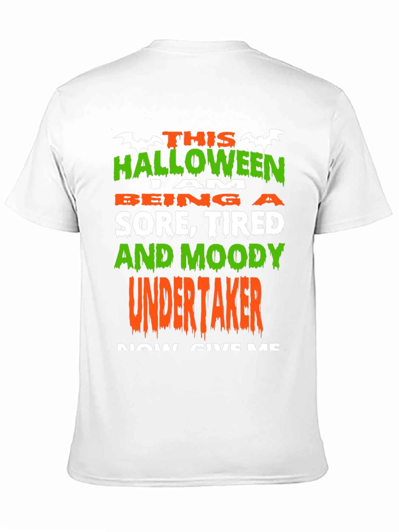 Halloween Sore Tired & Moody Undertaker T-Shirt