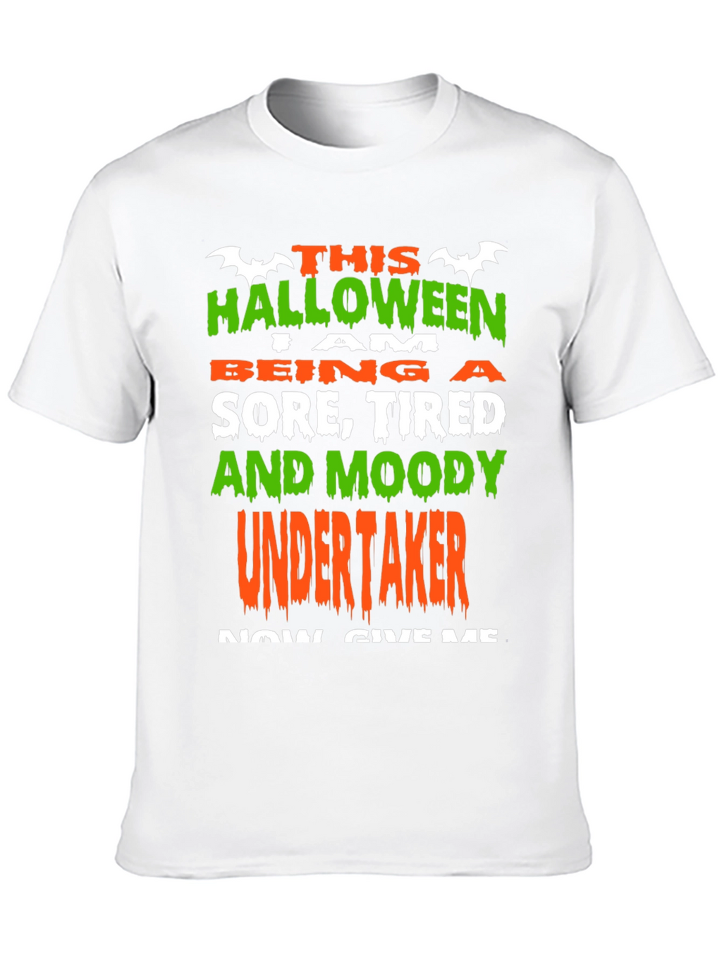 Halloween Sore Tired & Moody Undertaker T-Shirt