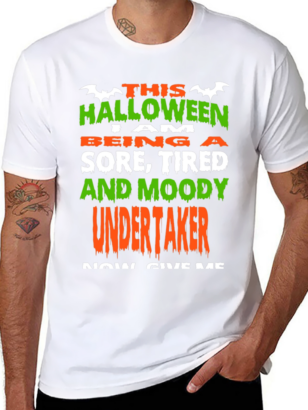 Halloween Sore Tired & Moody Undertaker T-Shirt