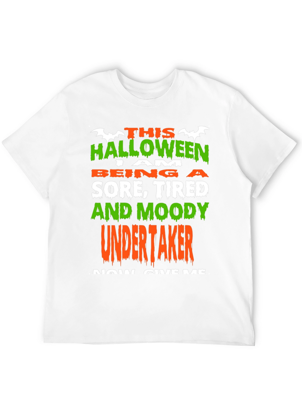 Halloween Sore Tired & Moody Undertaker T-Shirt