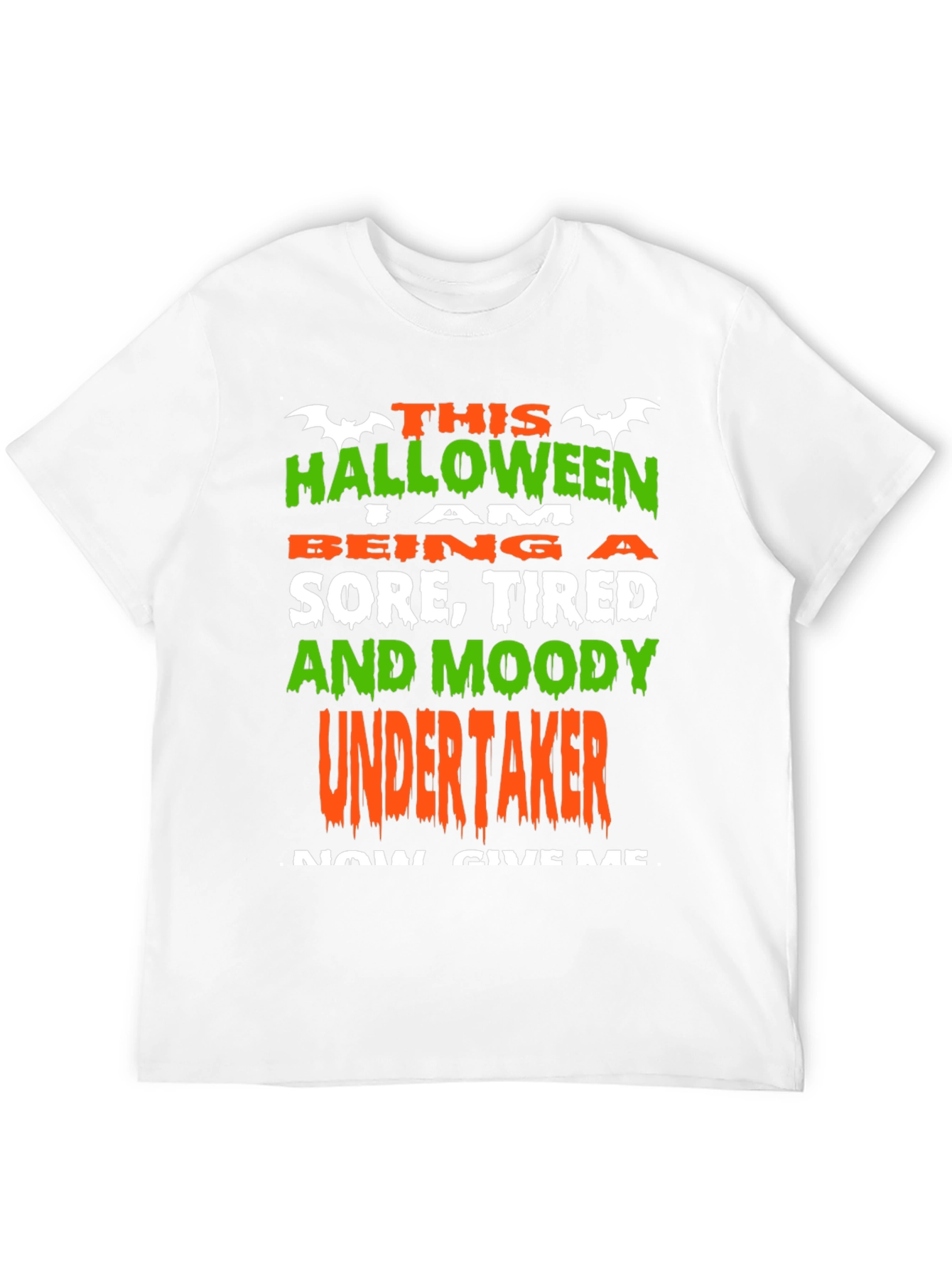 Halloween Sore Tired & Moody Undertaker T-Shirt