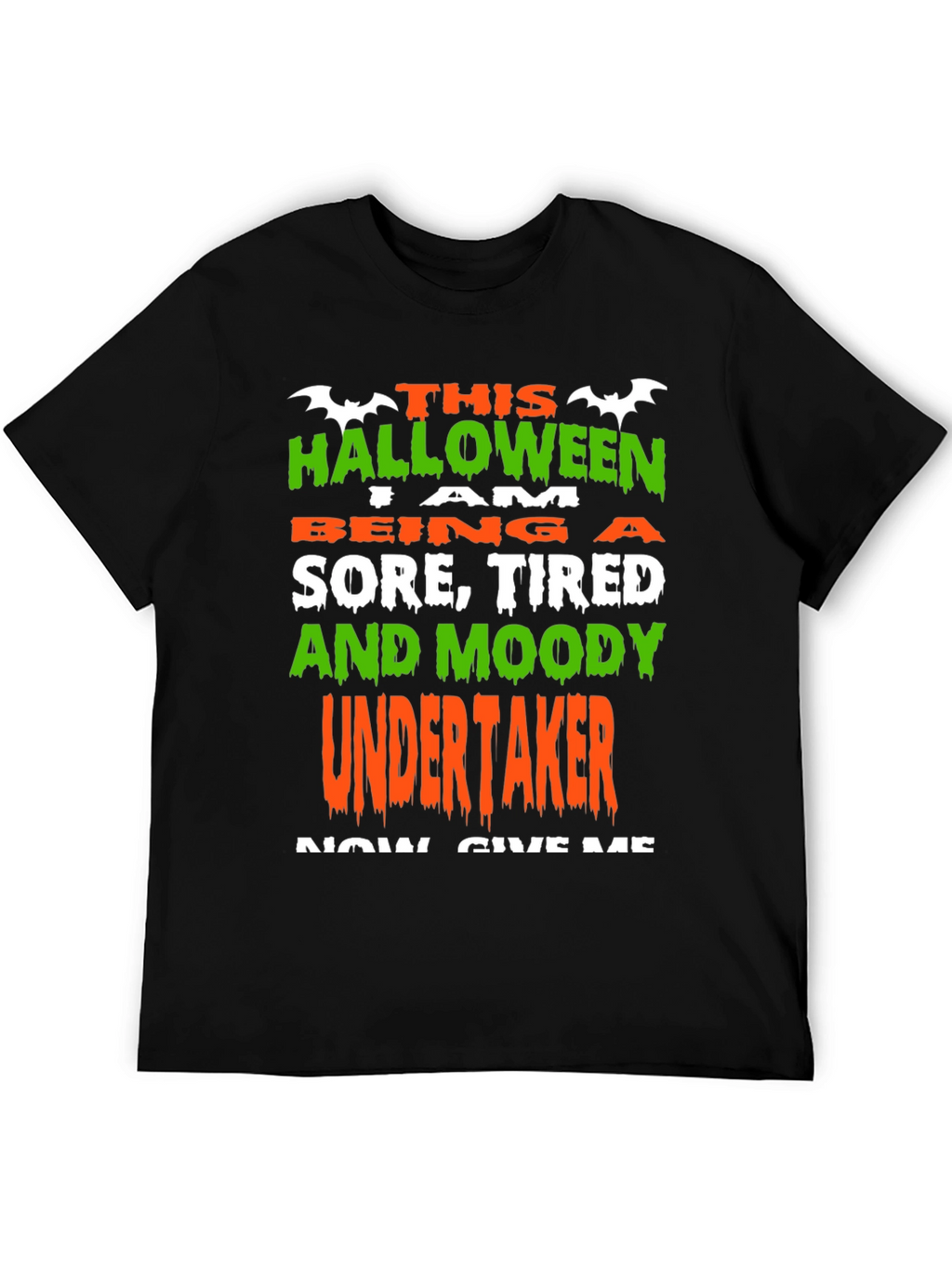 Halloween Sore Tired & Moody Undertaker T-Shirt