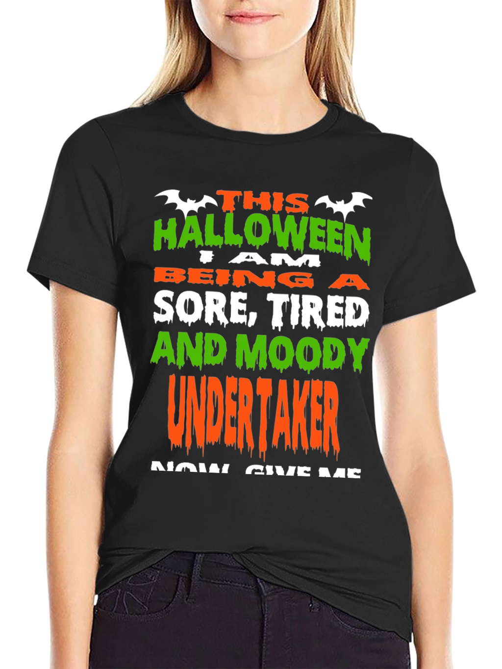 Halloween Sore Tired & Moody Undertaker T-Shirt