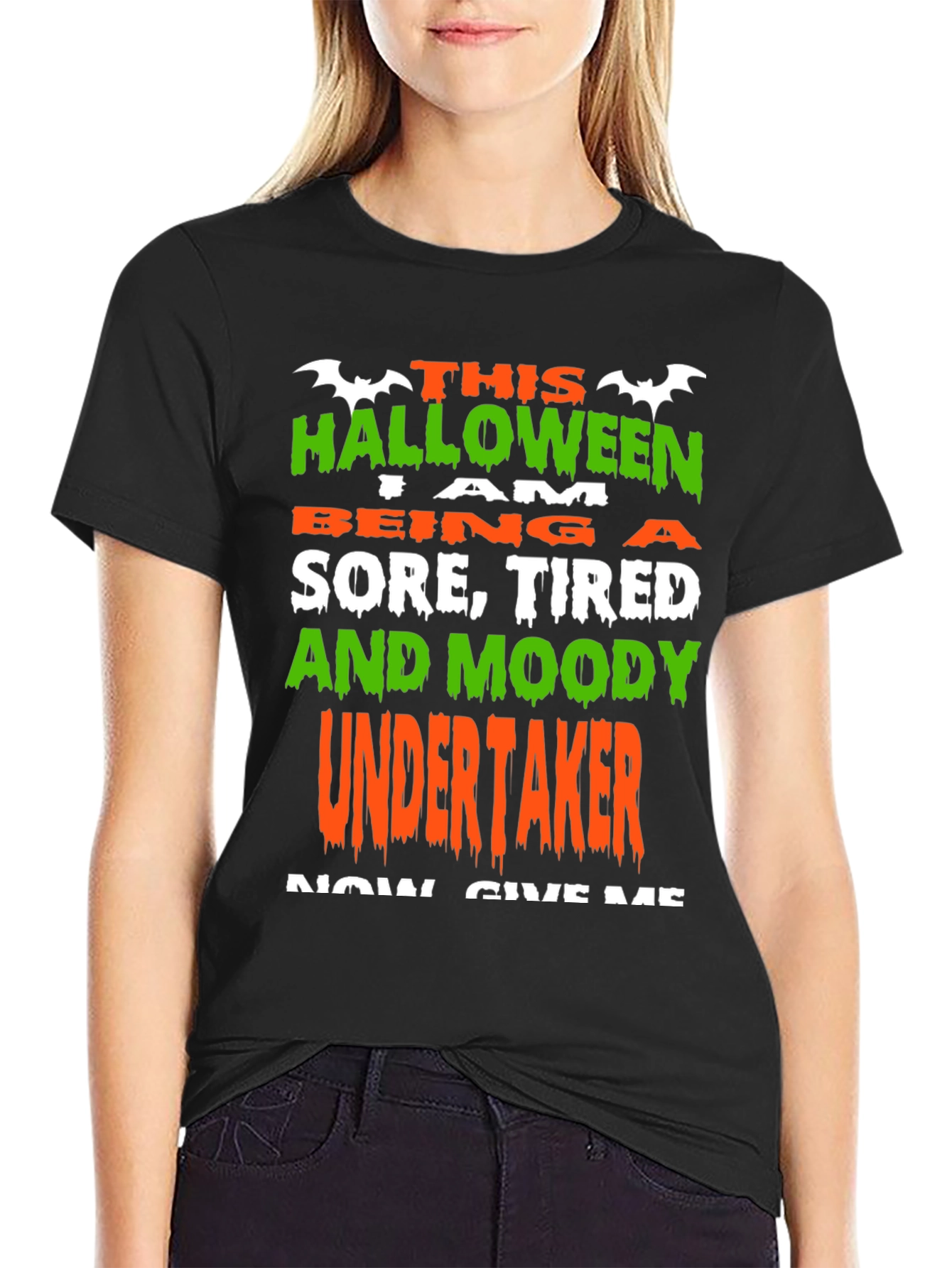 Halloween Sore Tired & Moody Undertaker T-Shirt