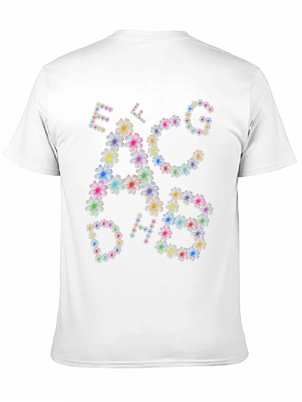Floral Music Note T-Shirt