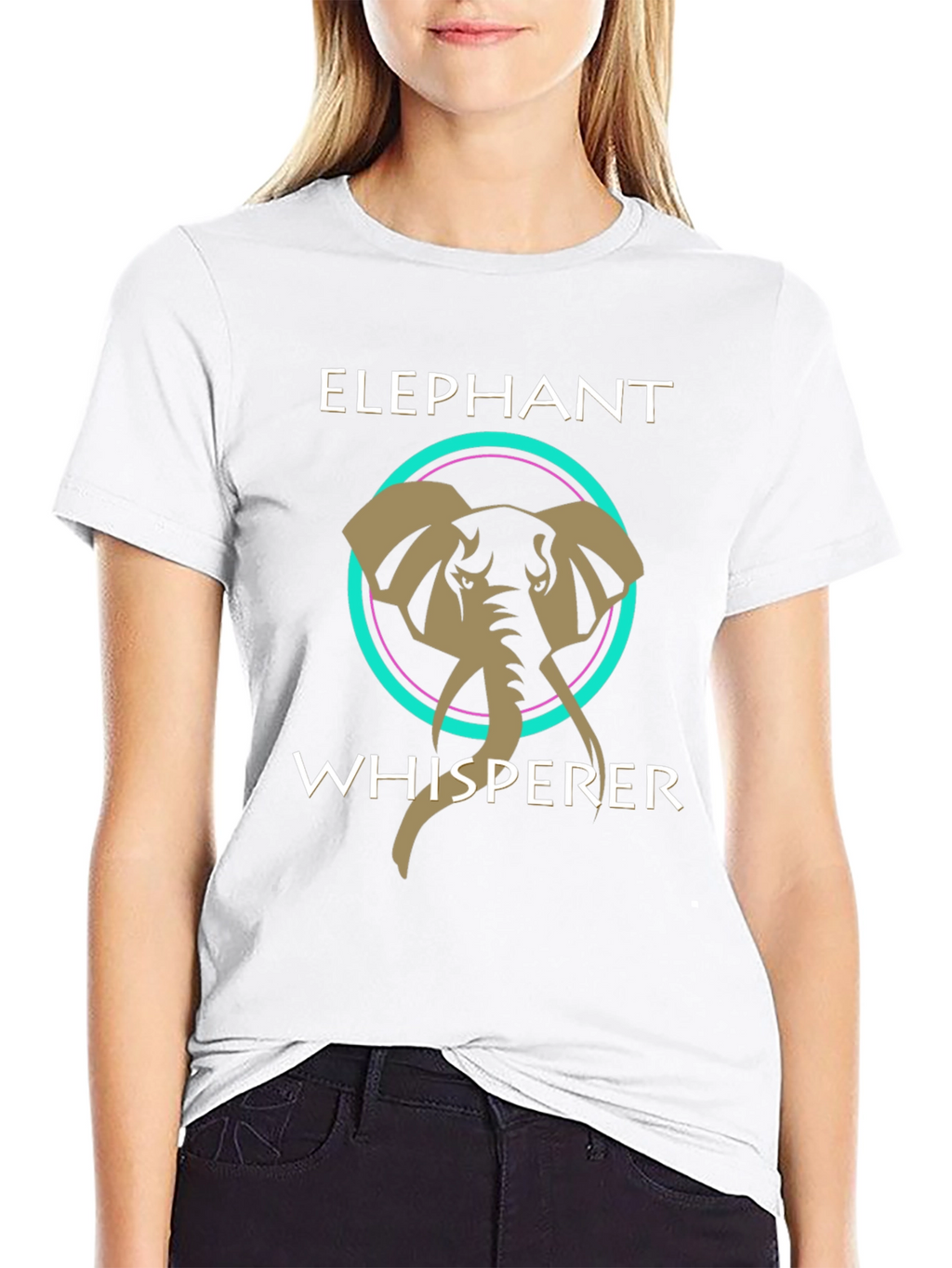 Elephant Whisperer Graphic T-Shirt - Soft Cotton Tee