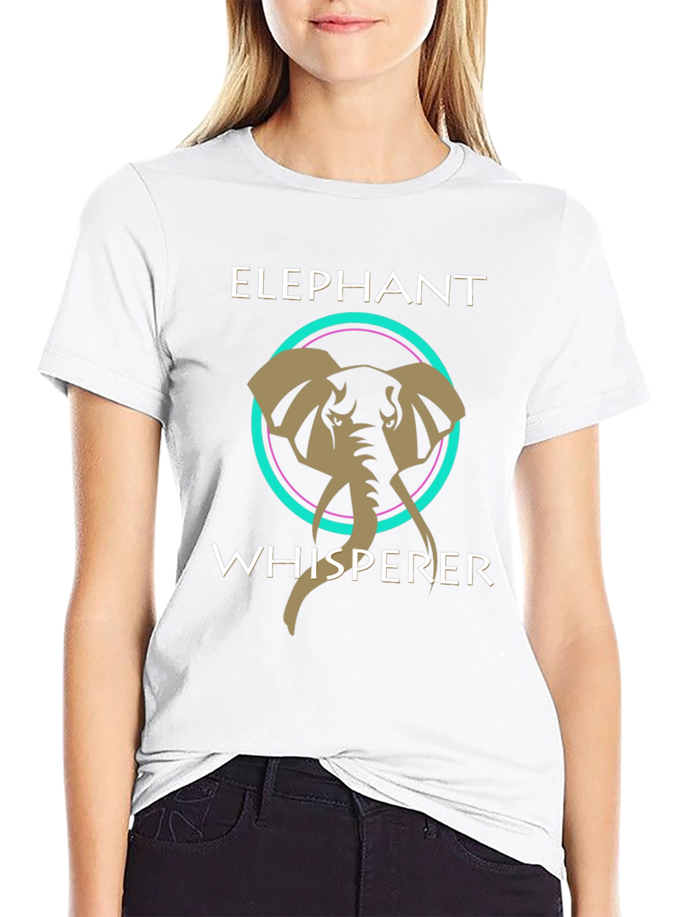 Elephant Whisperer Graphic T-Shirt - Soft Cotton Tee