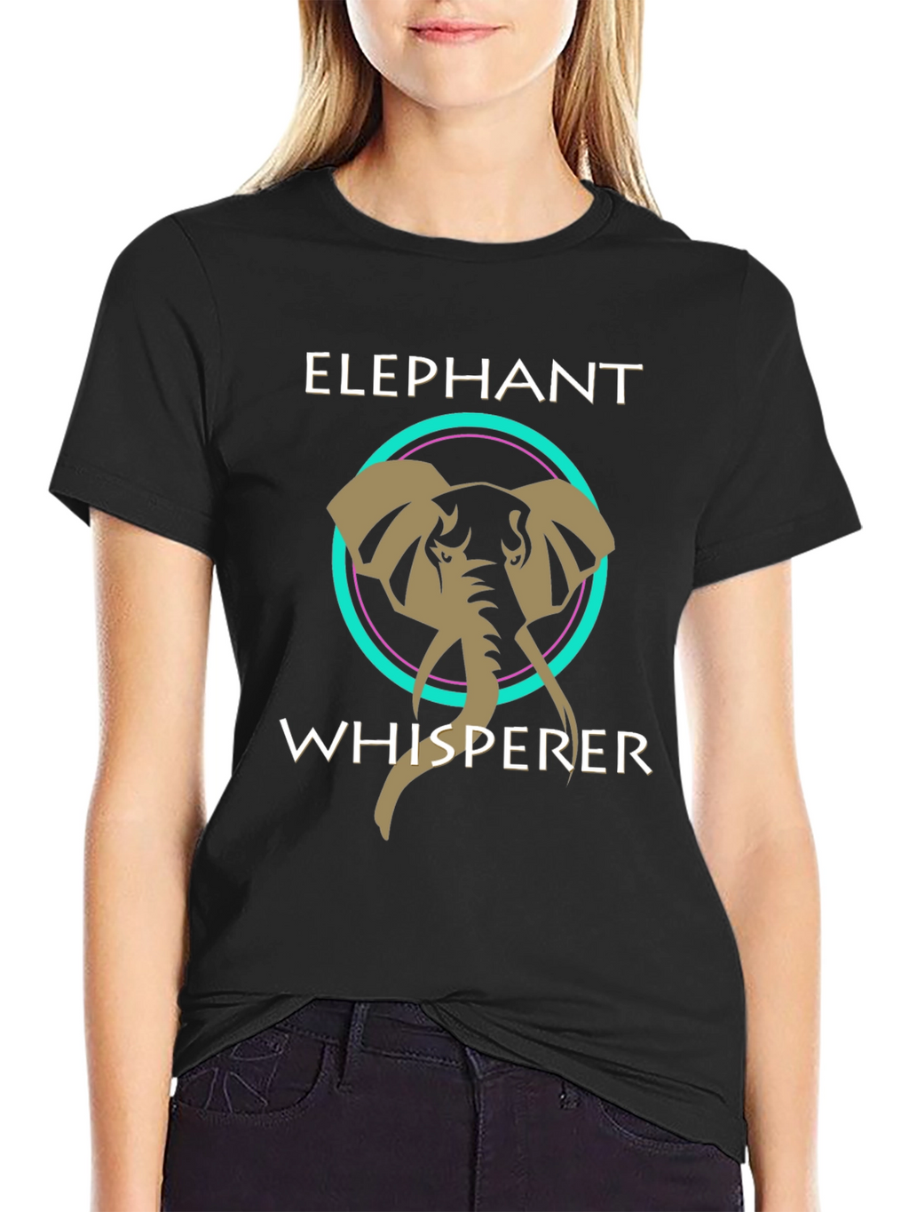 Elephant Whisperer Graphic T-Shirt - Soft Cotton Tee