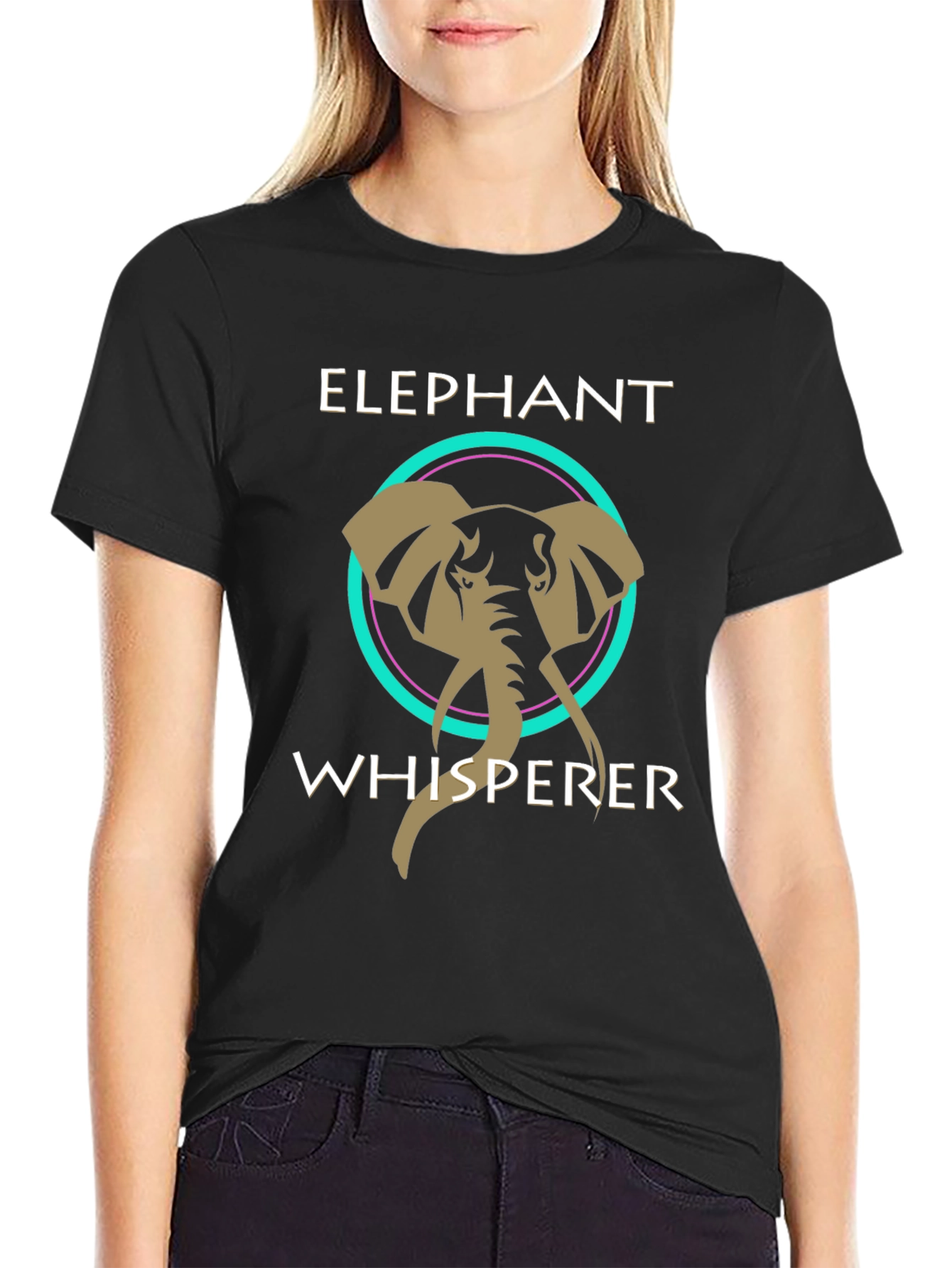 Elephant Whisperer Graphic T-Shirt - Soft Cotton Tee