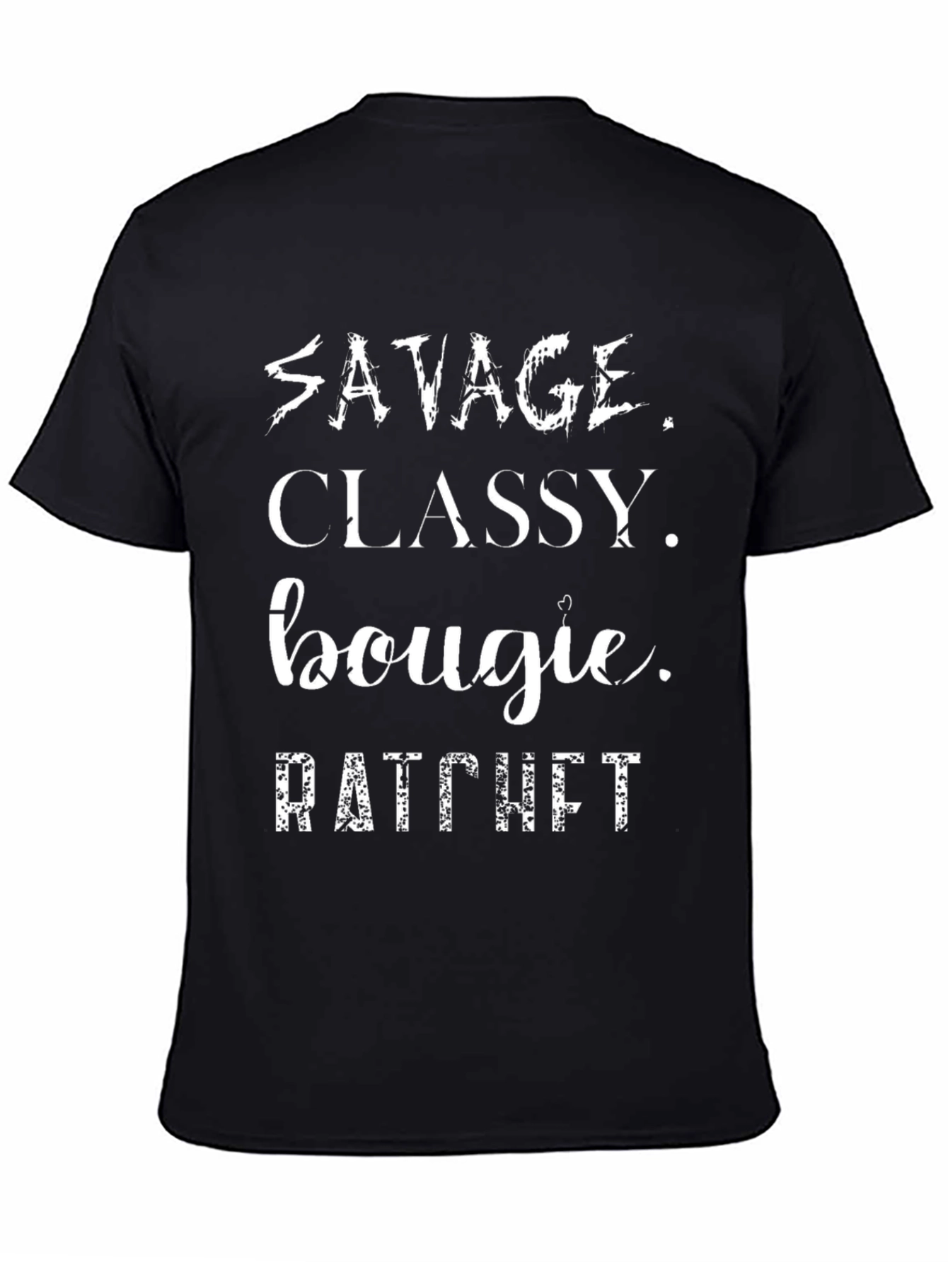 Savage Classy Bougie Ratchet Graphic Tee