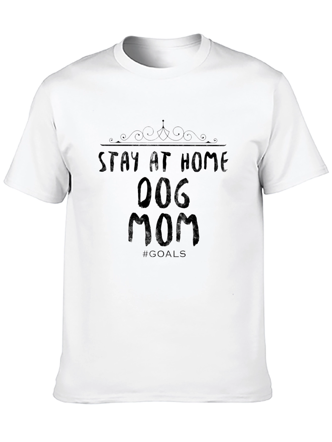 Stay at Home Dog Mom Graphic Tee
