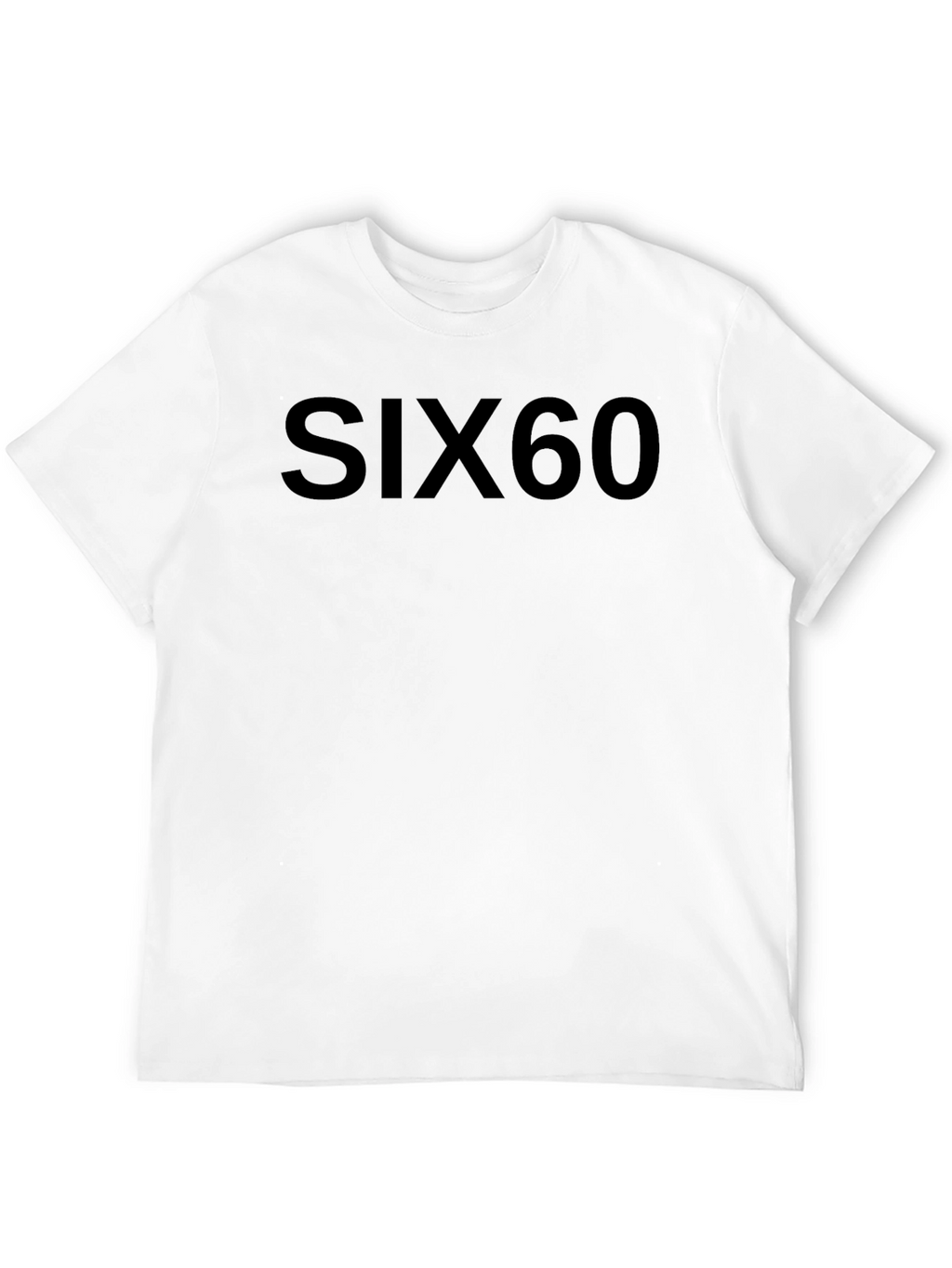 SIX60 Black T-Shirt - Classic Band Tee