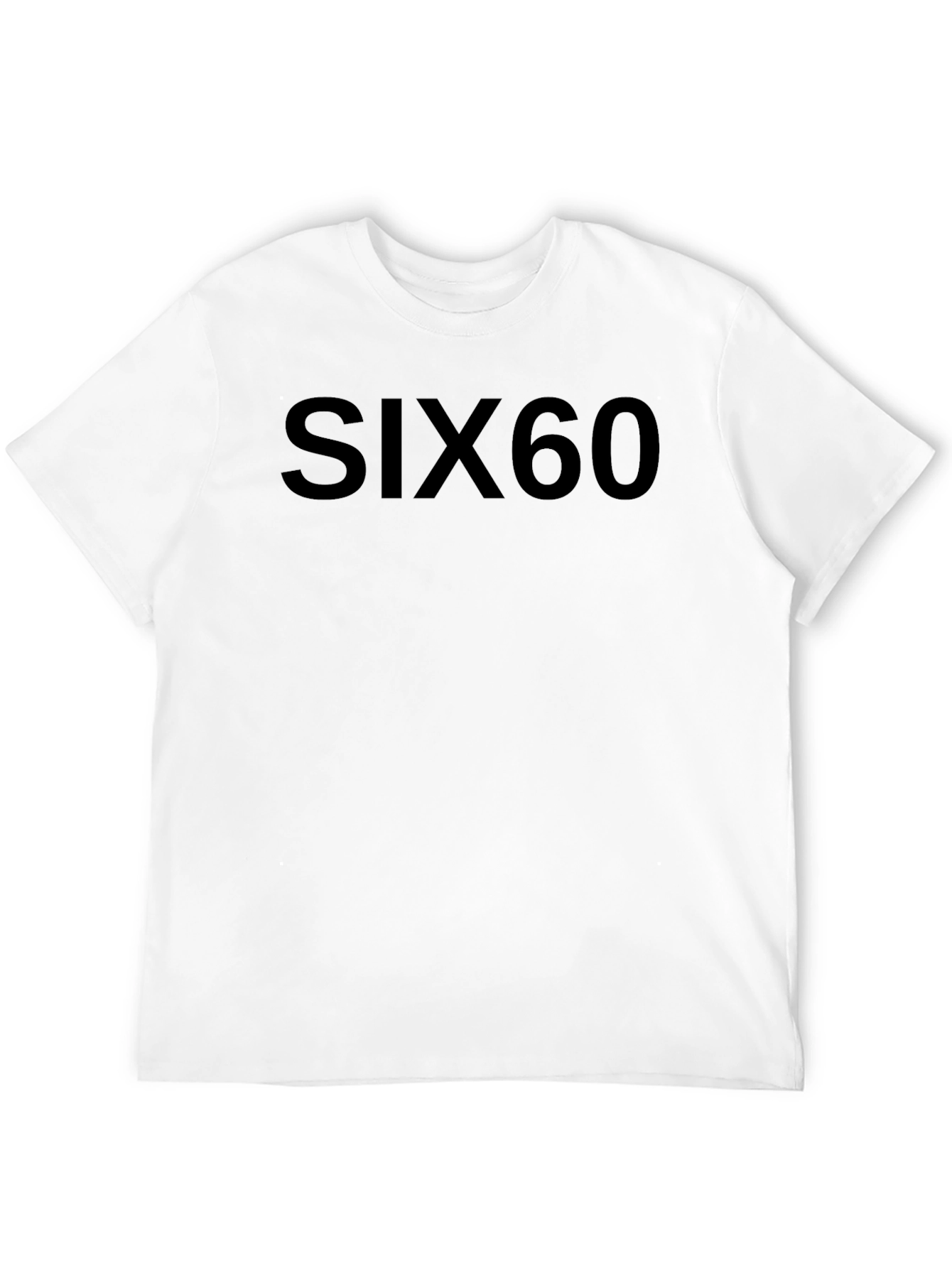 SIX60 Black T-Shirt - Classic Band Tee