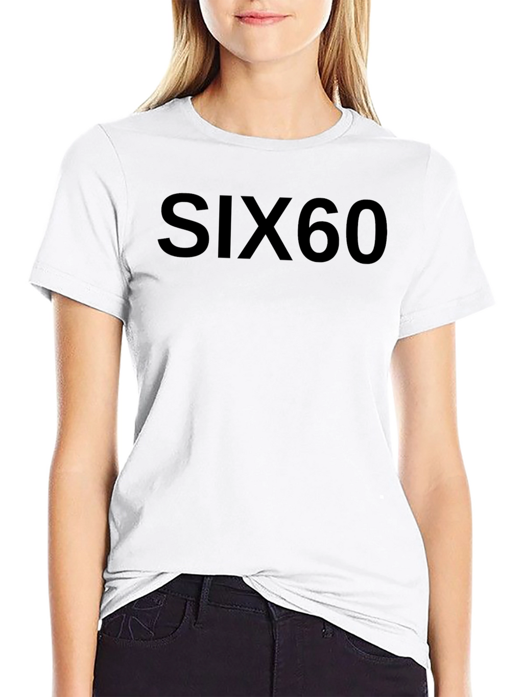 SIX60 Black T-Shirt - Classic Band Tee