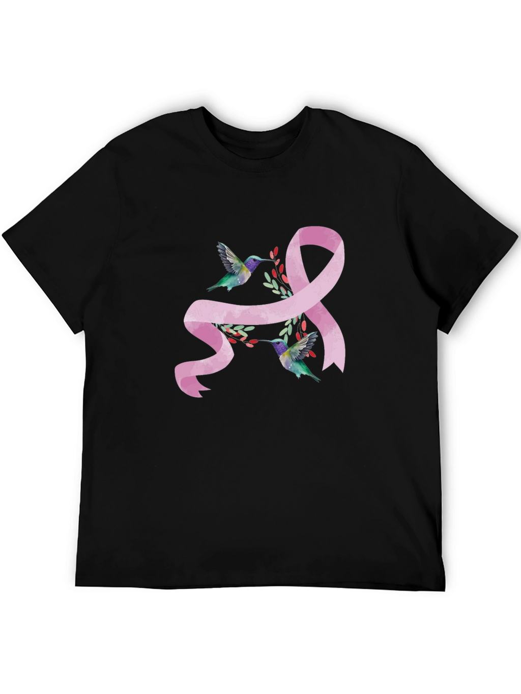 Breast Cancer Awareness Hummingbird T-Shirt
