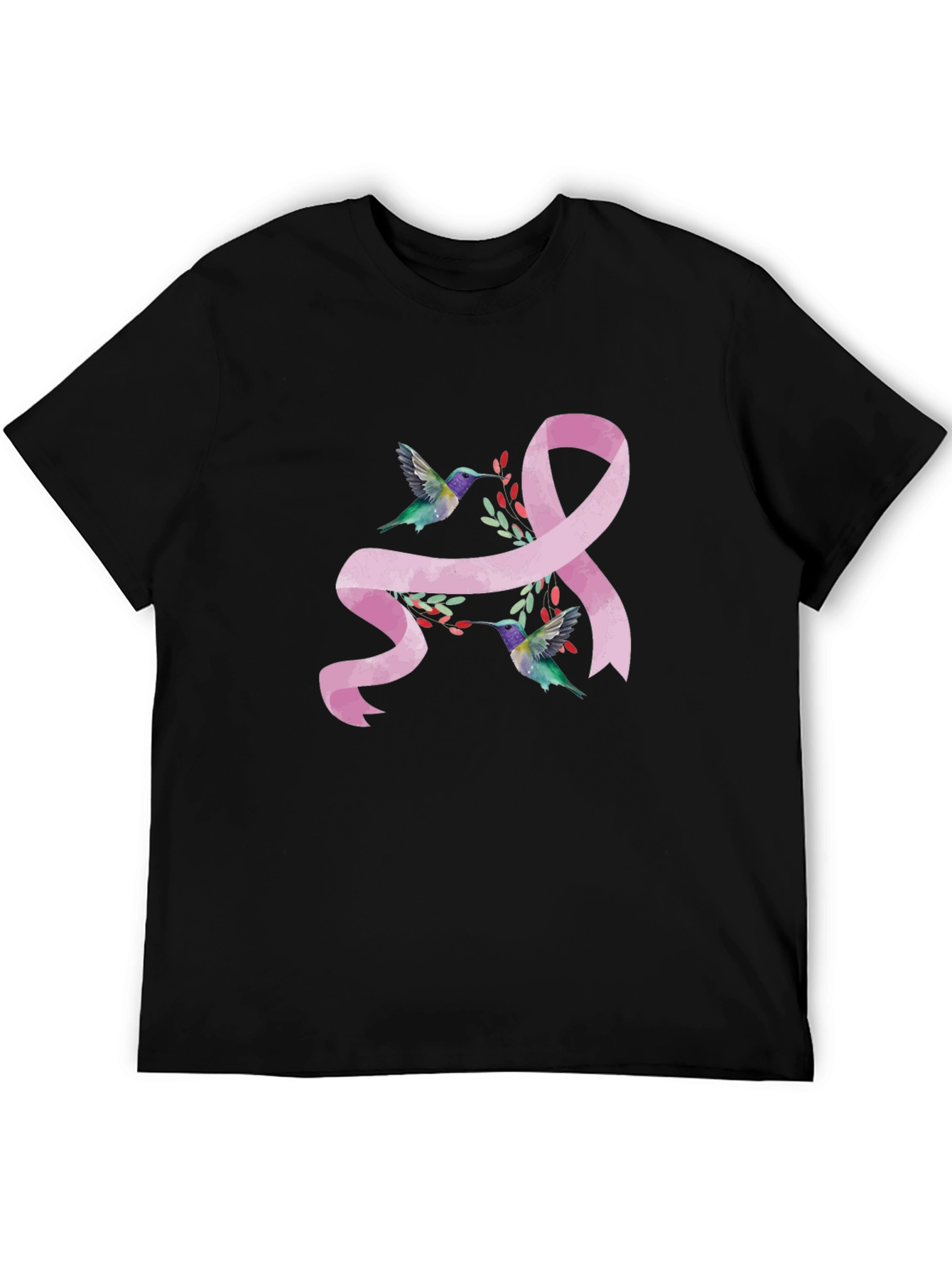 Breast Cancer Awareness Hummingbird T-Shirt