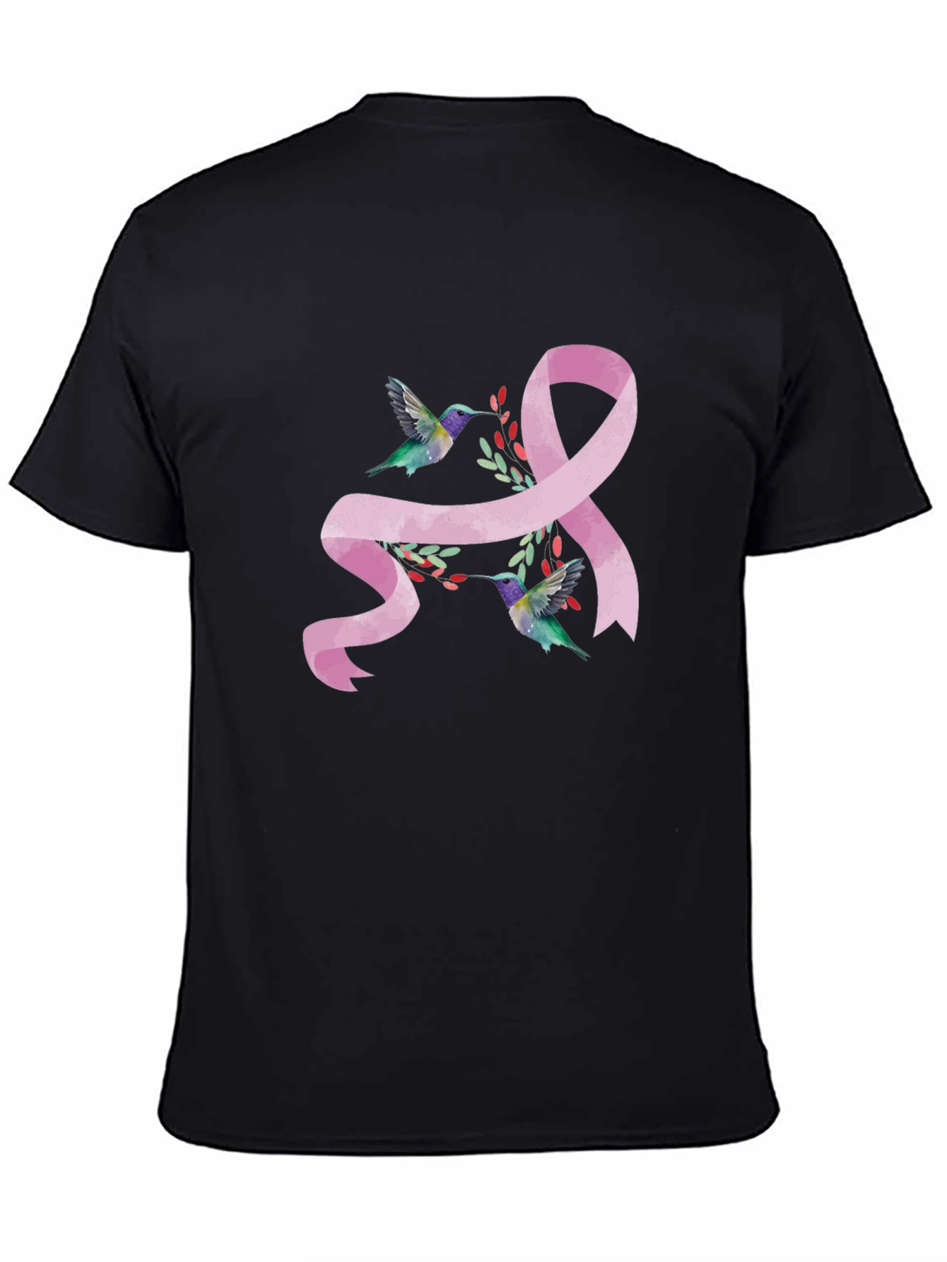 Breast Cancer Awareness Hummingbird T-Shirt