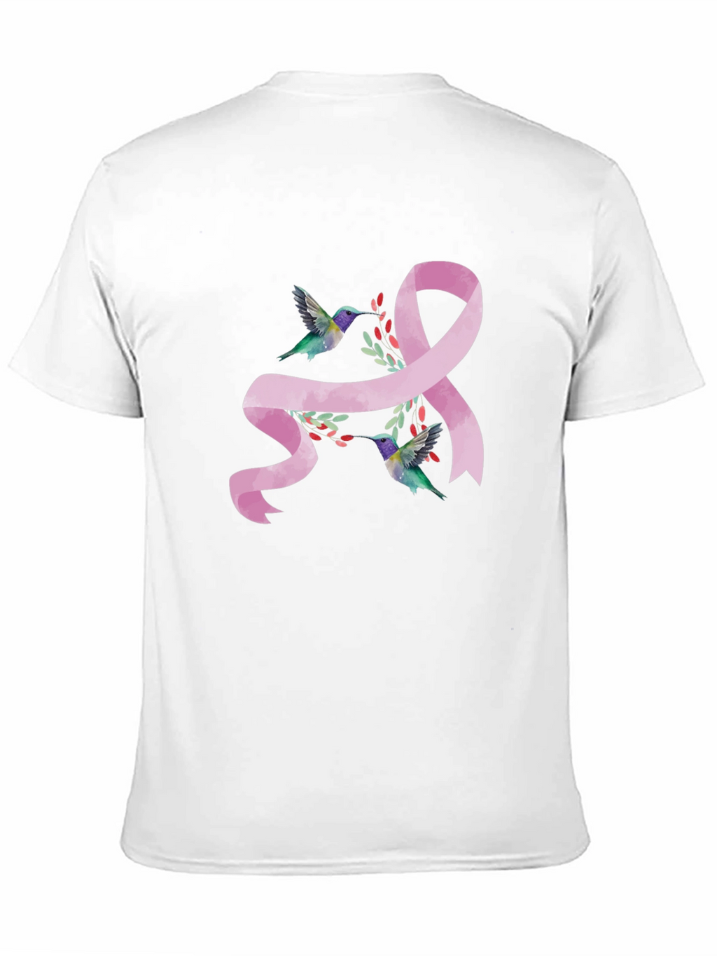 Breast Cancer Awareness Hummingbird T-Shirt