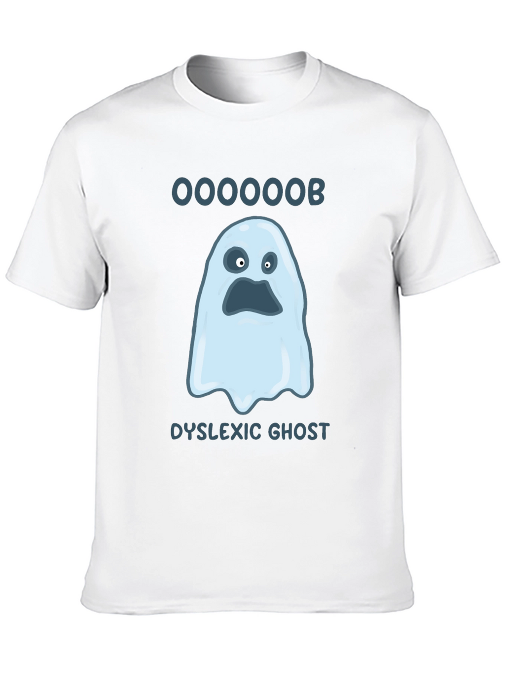 Dyslexic Ghost T-Shirt - Ooooooob!