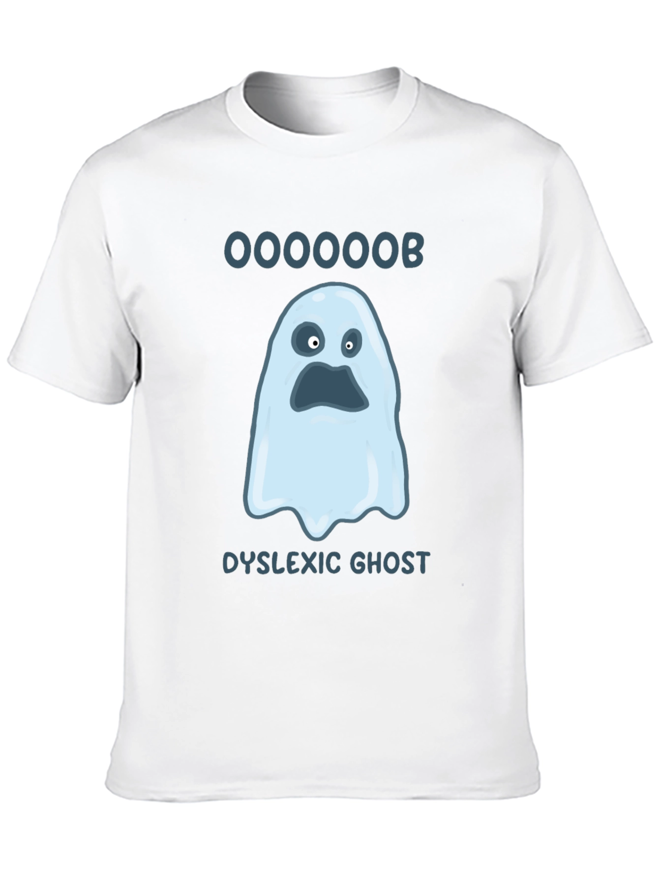 Dyslexic Ghost T-Shirt - Ooooooob!