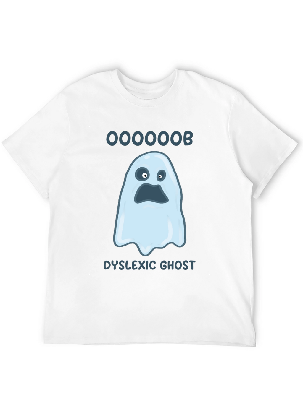 Dyslexic Ghost T-Shirt - Ooooooob!