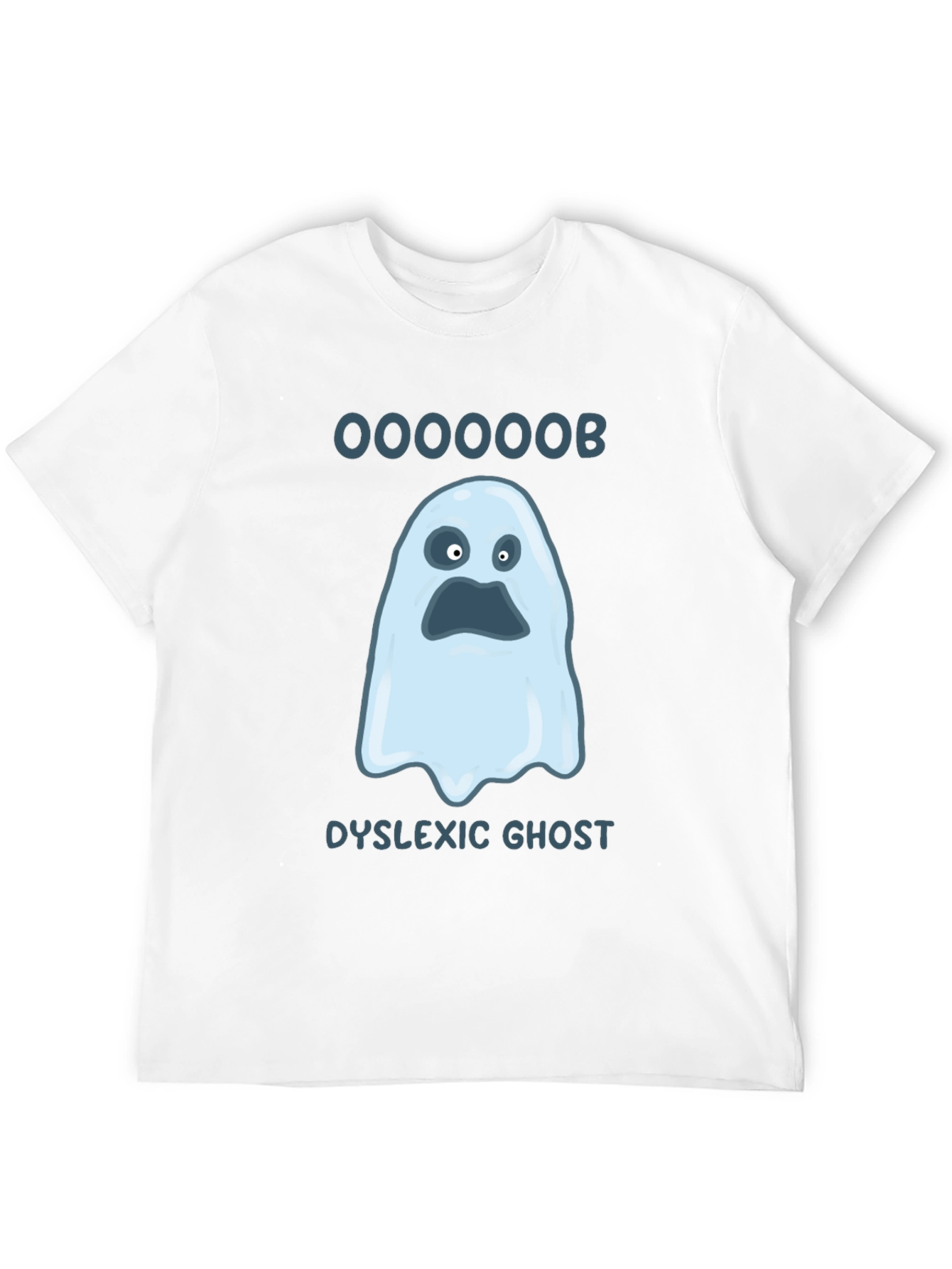 Dyslexic Ghost T-Shirt - Ooooooob!