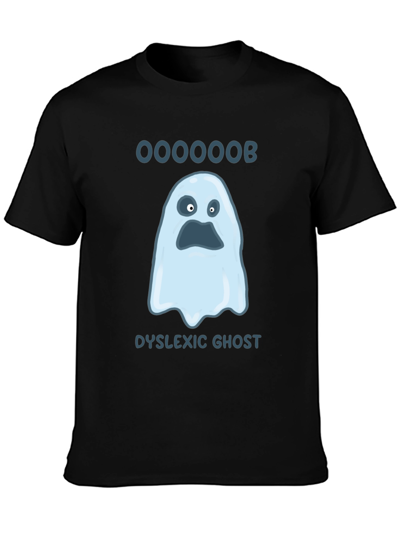 Dyslexic Ghost T-Shirt - Ooooooob!