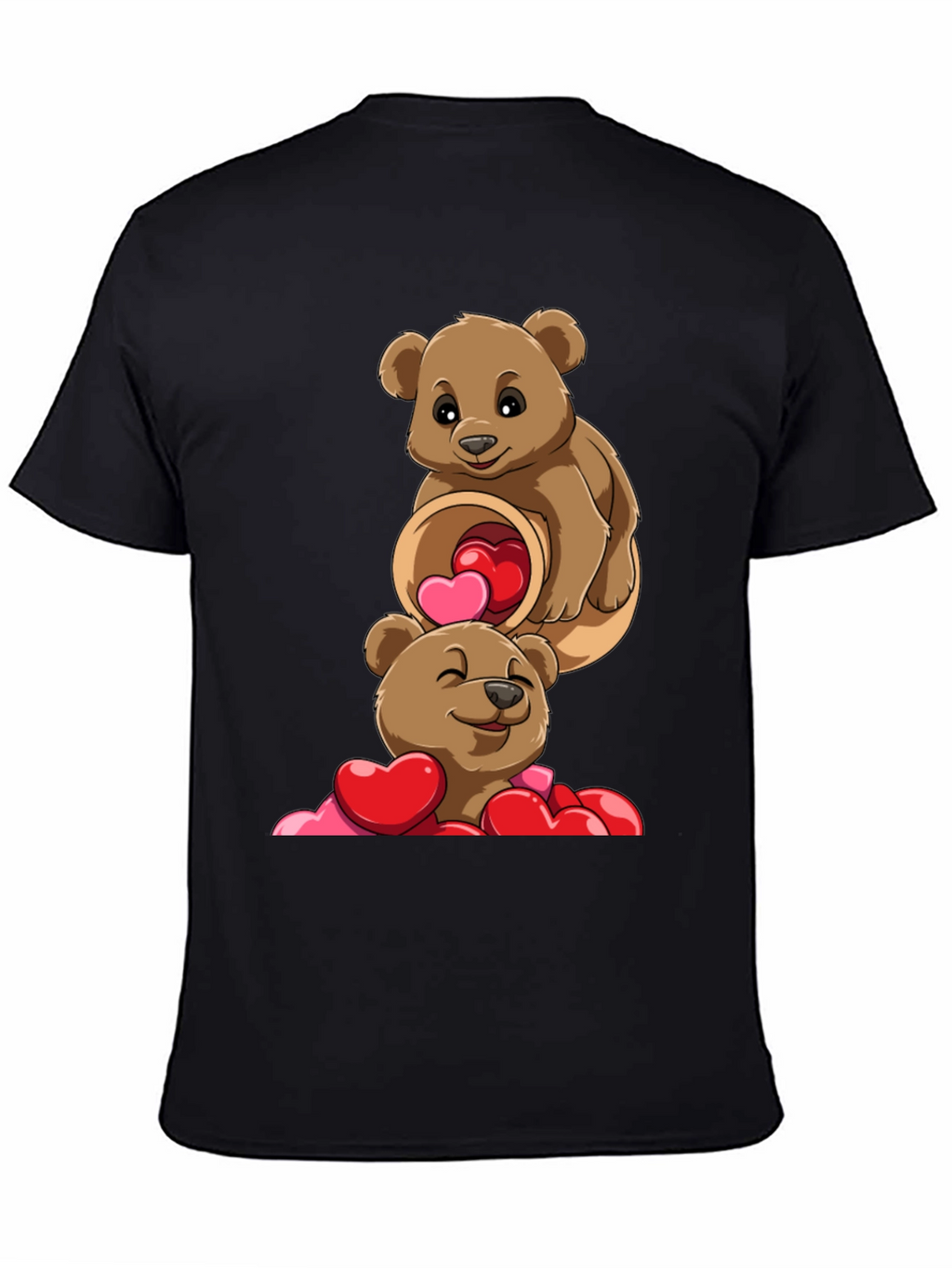 Bear Hugs & Hearts T-Shirt - Valentines Day Tee
