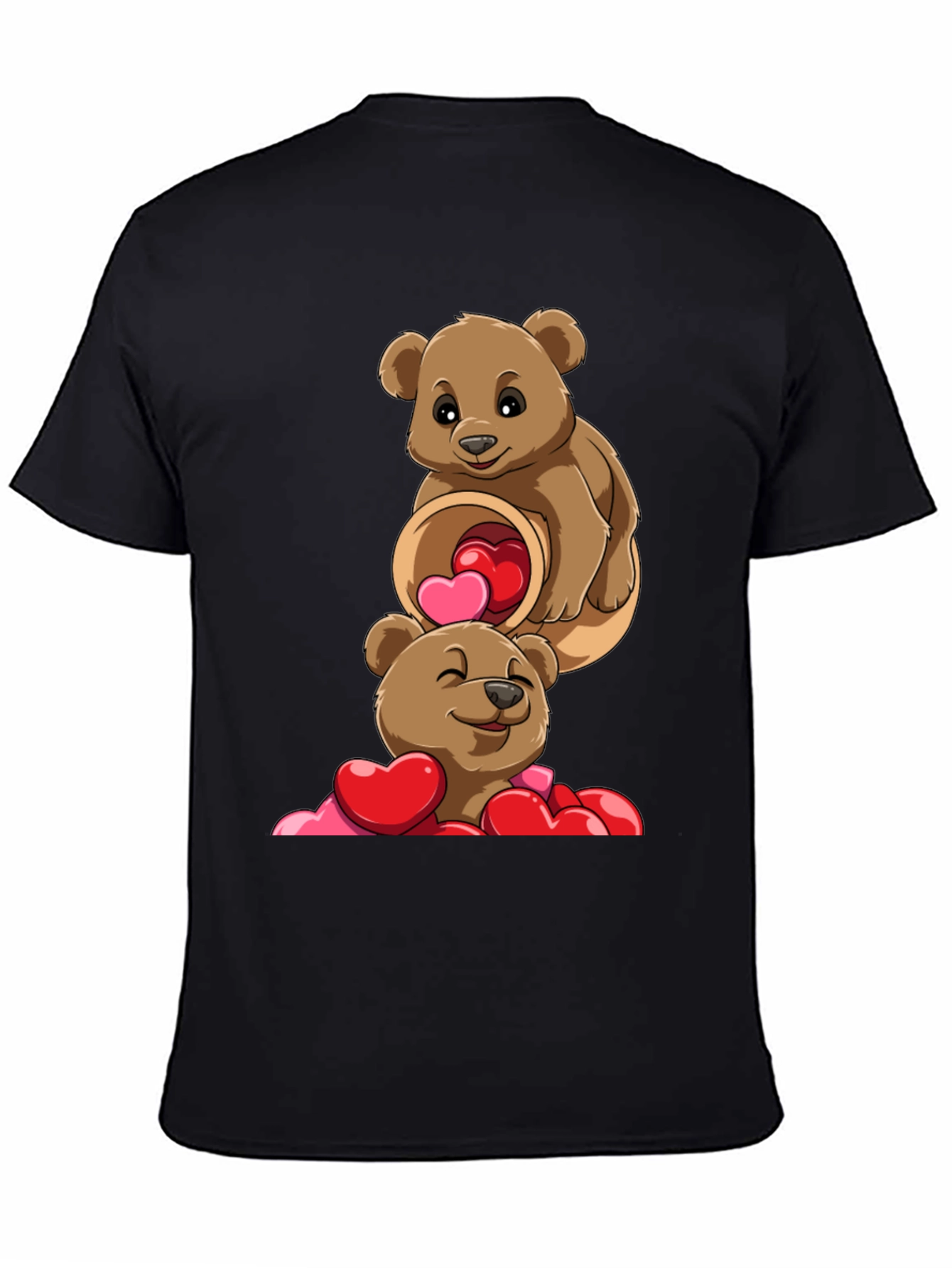 Bear Hugs & Hearts T-Shirt - Valentines Day Tee