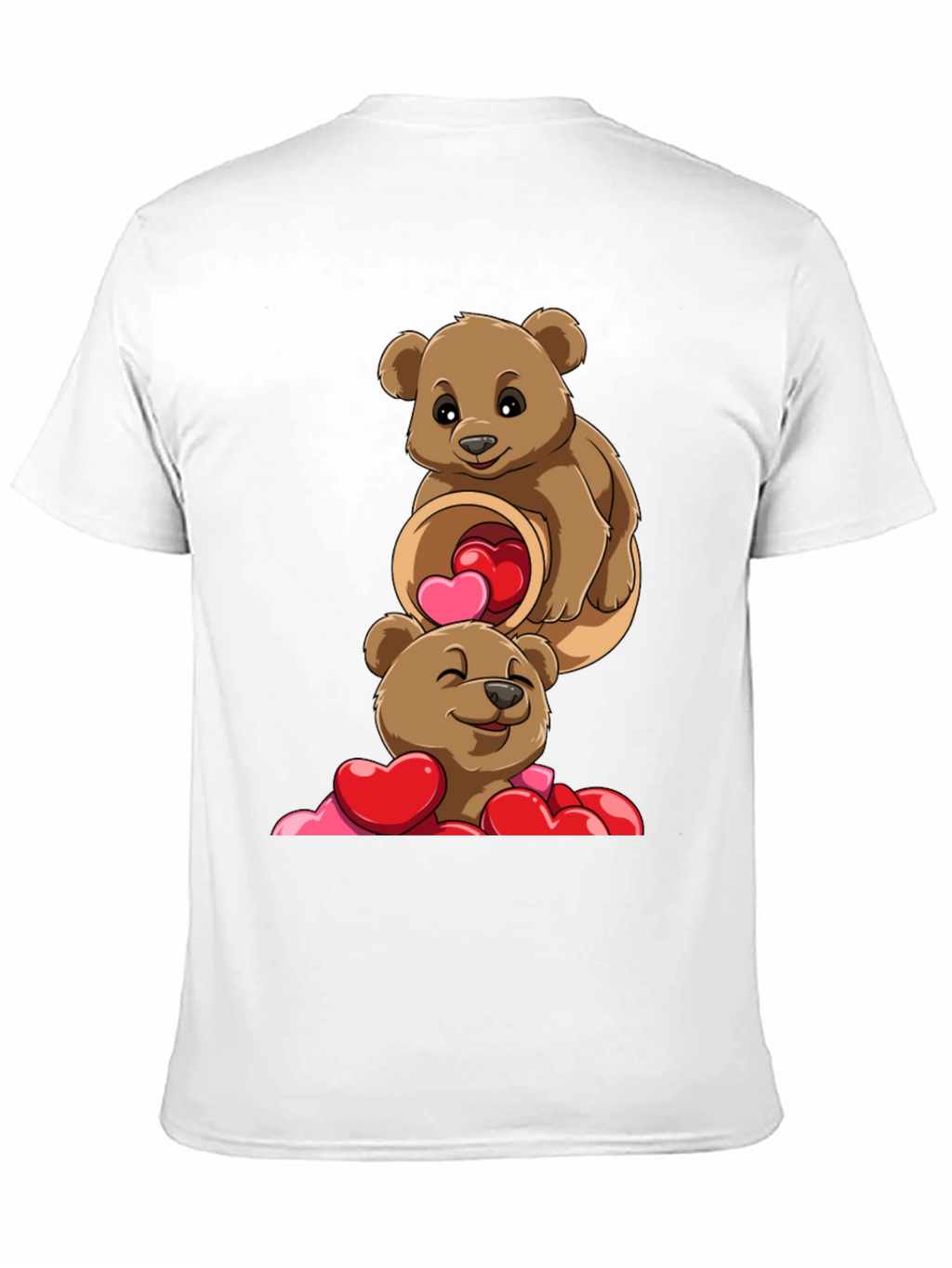 Bear Hugs & Hearts T-Shirt - Valentines Day Tee