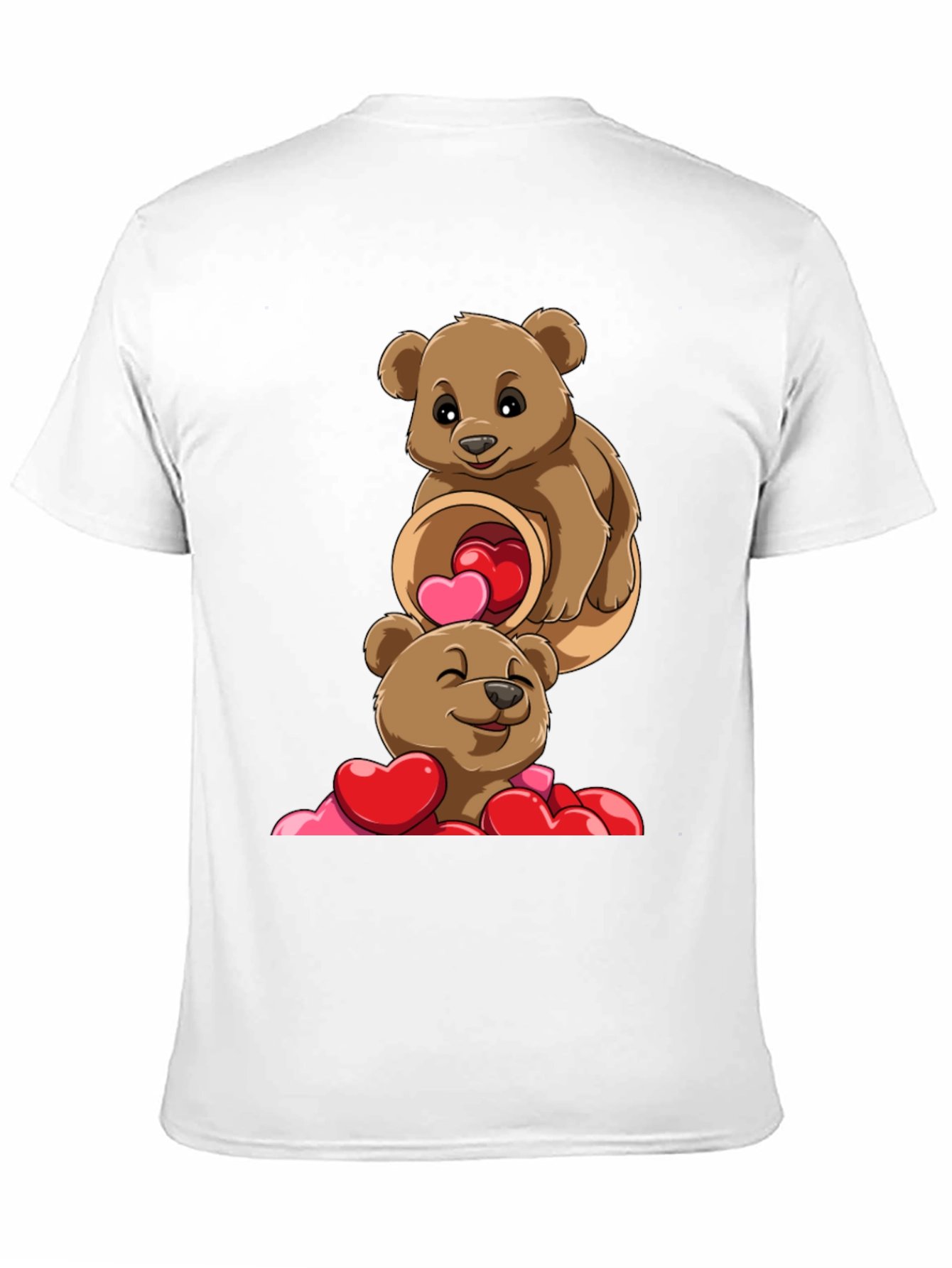 Bear Hugs & Hearts T-Shirt - Valentines Day Tee
