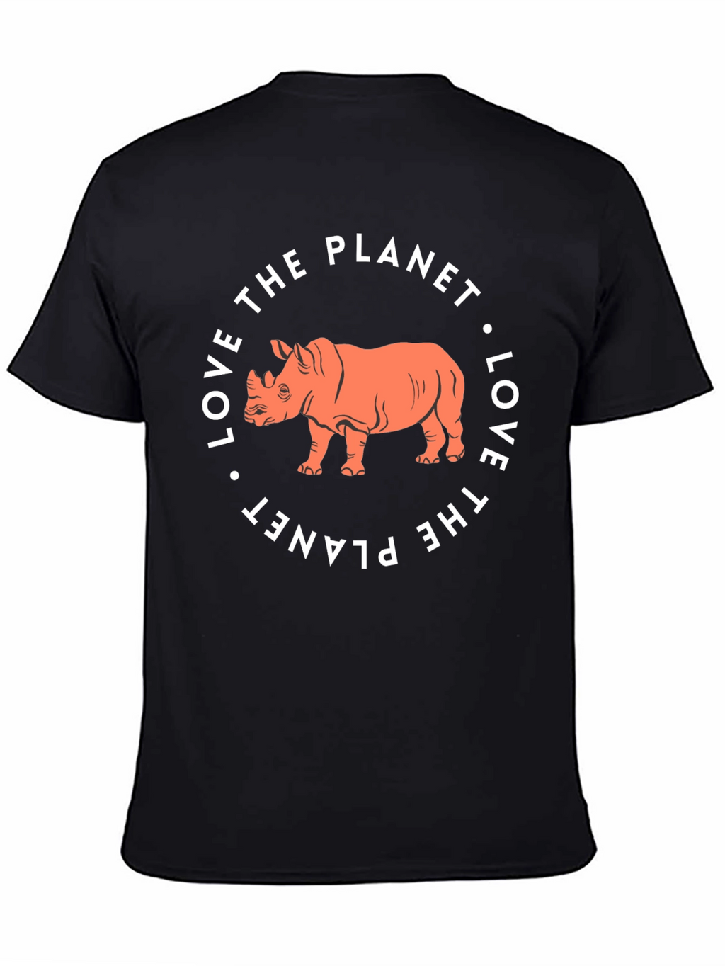 Love the Planet Rhino Graphic Tee