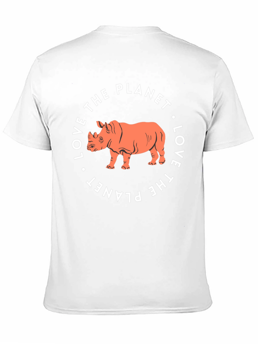 Love the Planet Rhino Graphic Tee