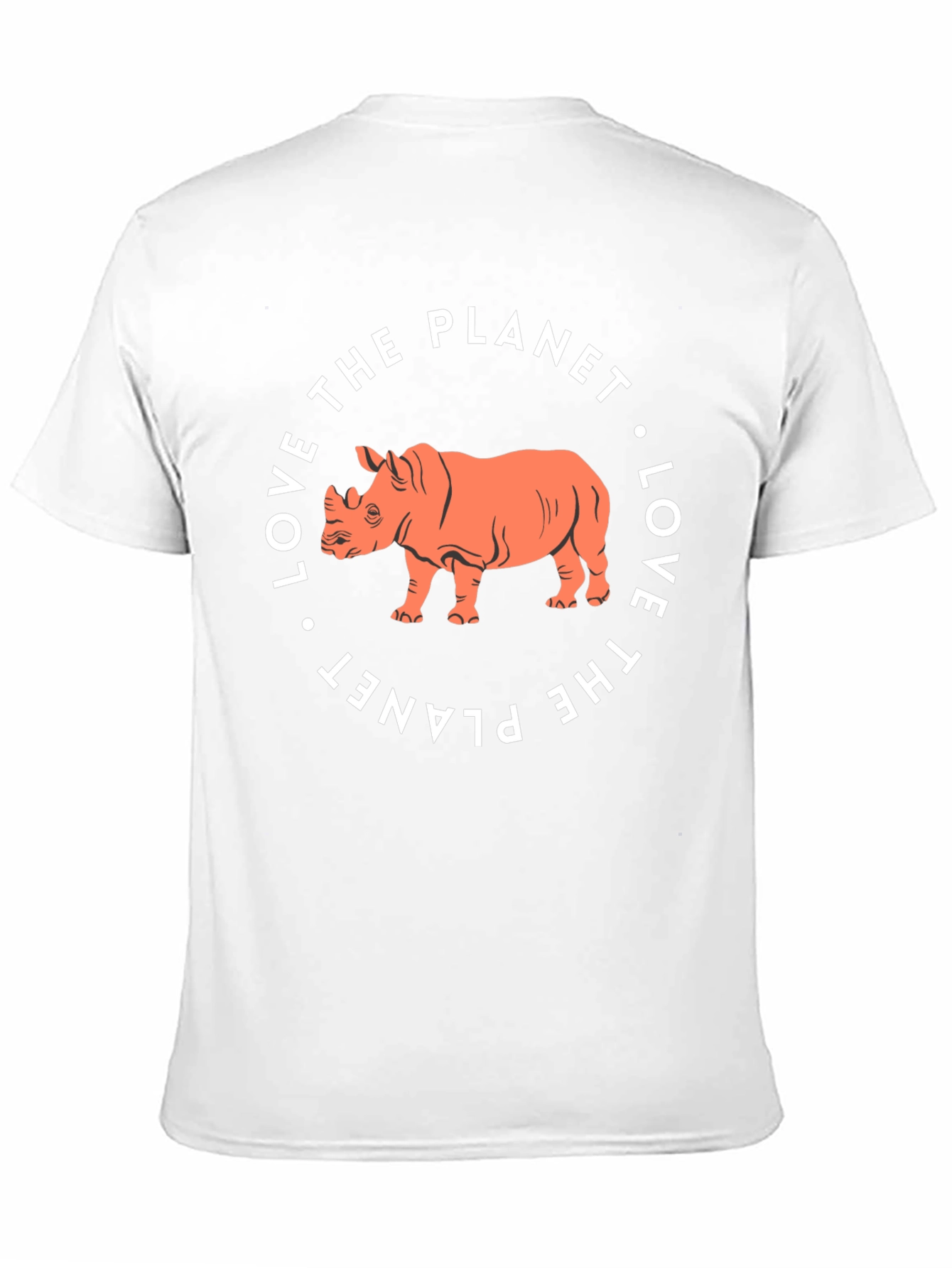 Love the Planet Rhino Graphic Tee
