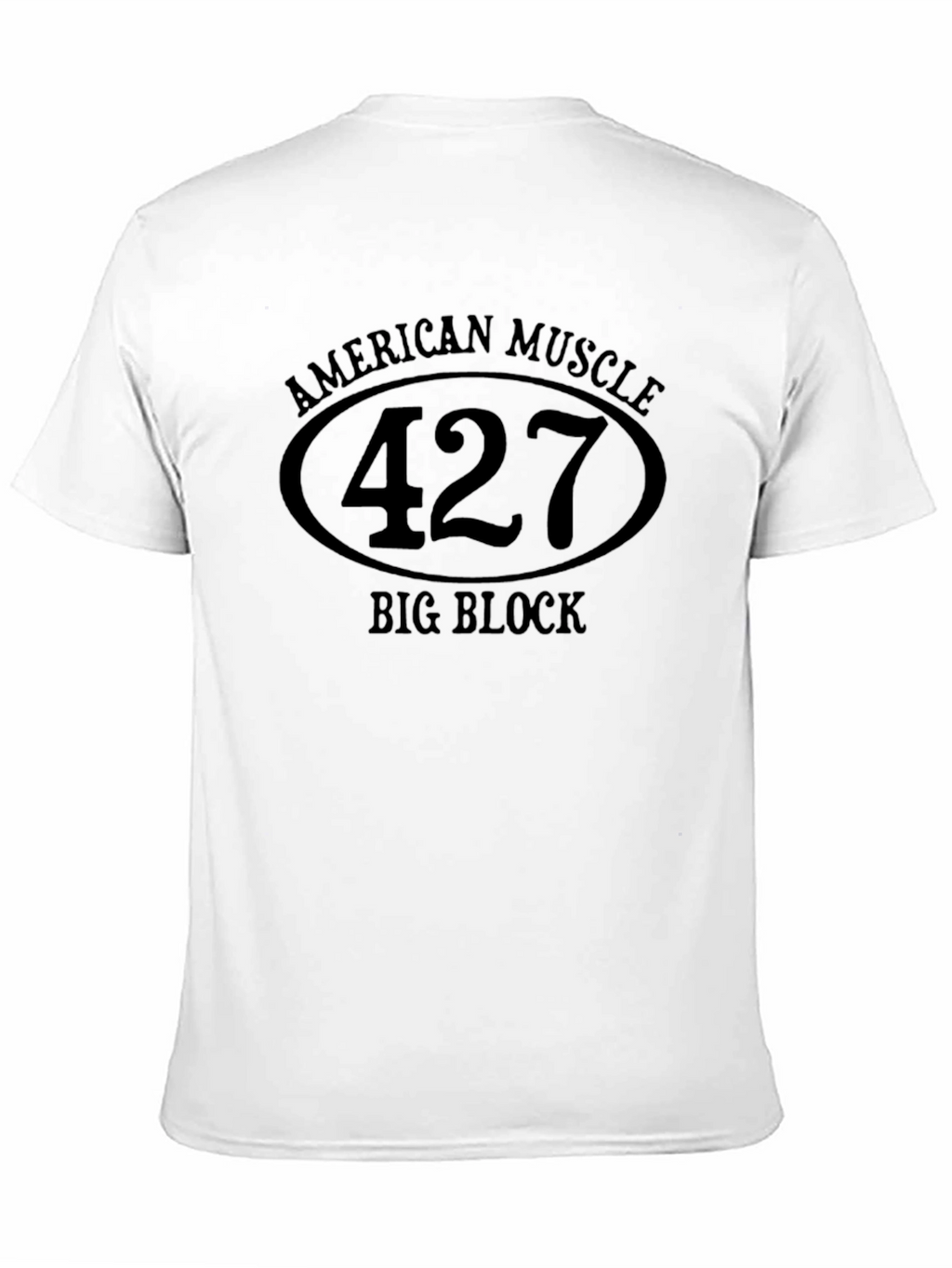 American Muscle 427 Big Block Black T-Shirt