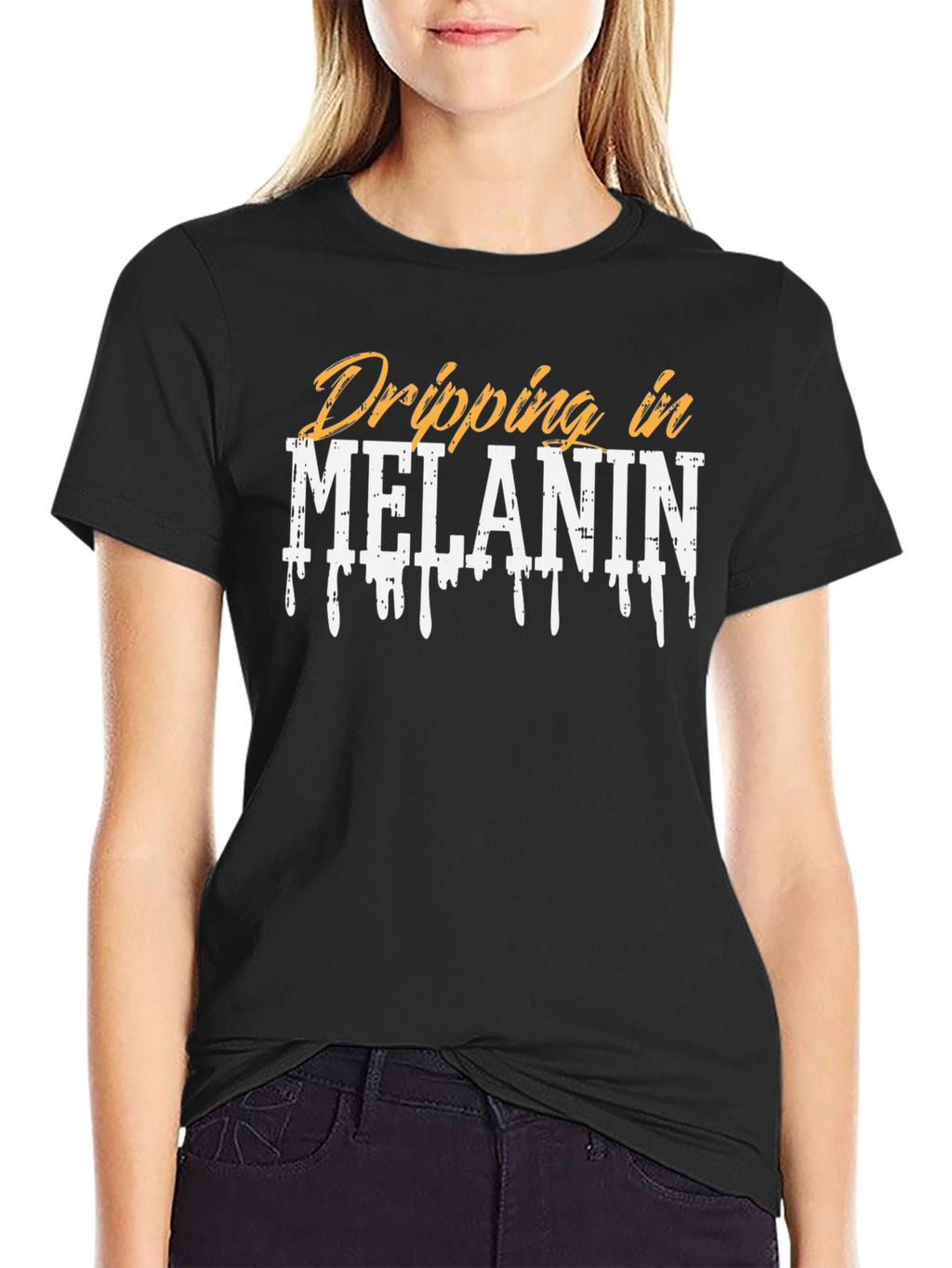 Dripping in Melanin Graphic T-Shirt